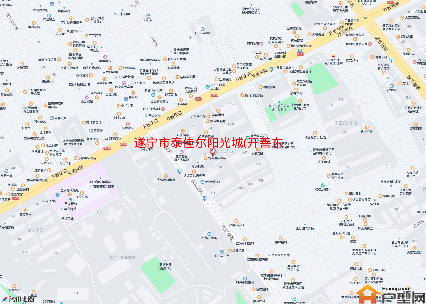 泰佳尔阳光城(开善东路372号)小区 - 户型网