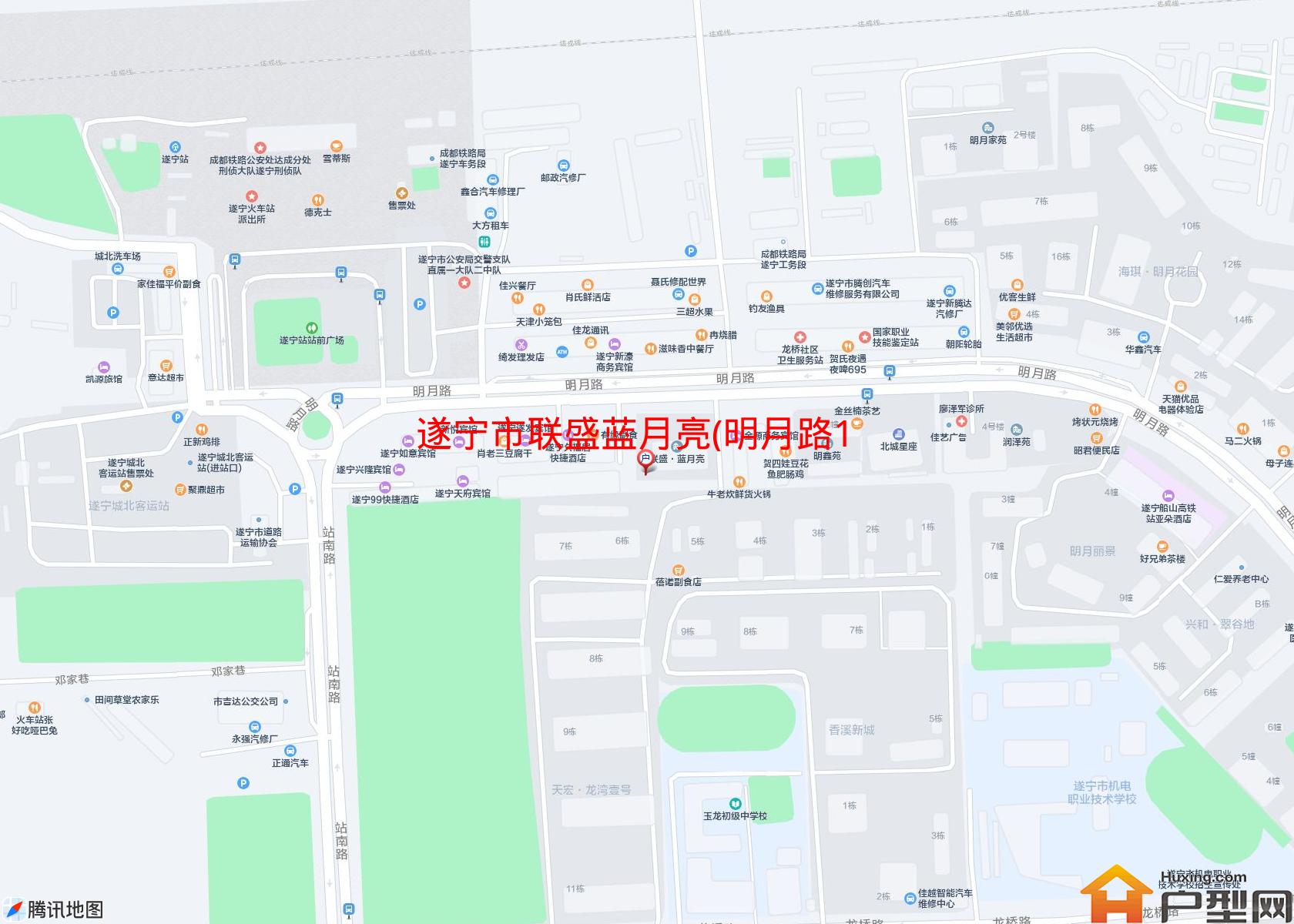 联盛蓝月亮(明月路1079号)小区 - 户型网