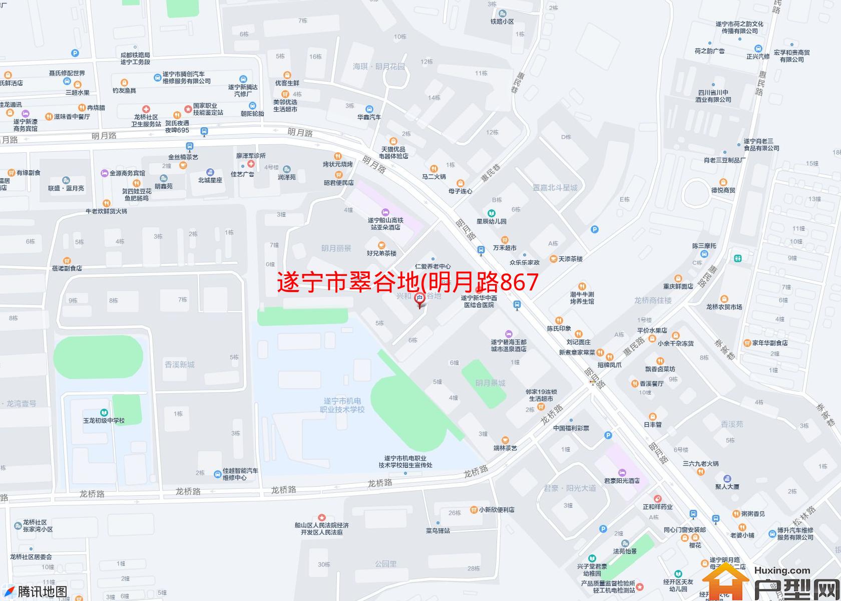 翠谷地(明月路867号)小区 - 户型网