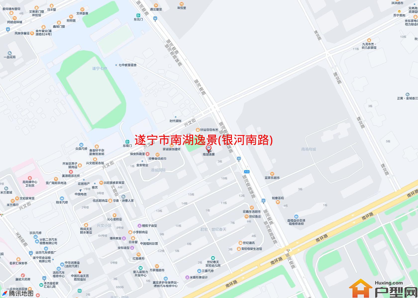 南湖逸景(银河南路)小区 - 户型网