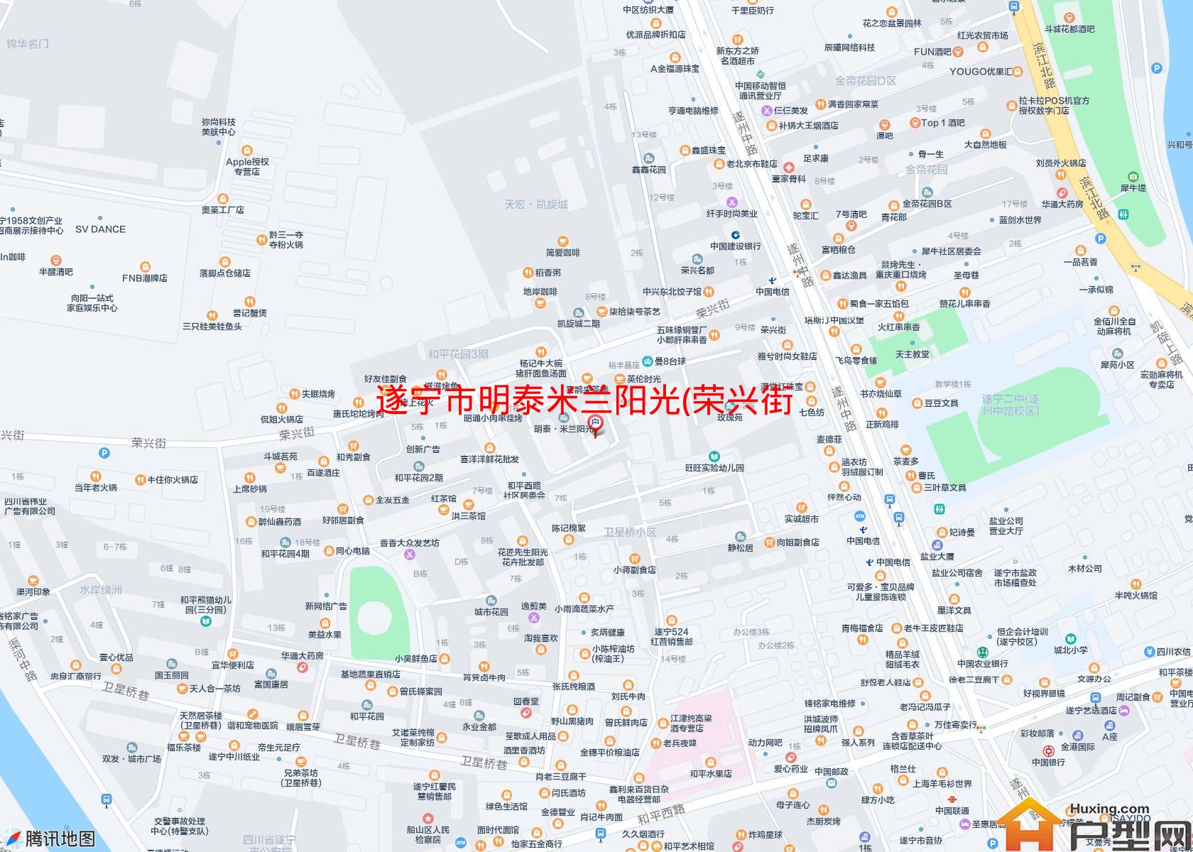 明泰米兰阳光(荣兴街69号)小区 - 户型网