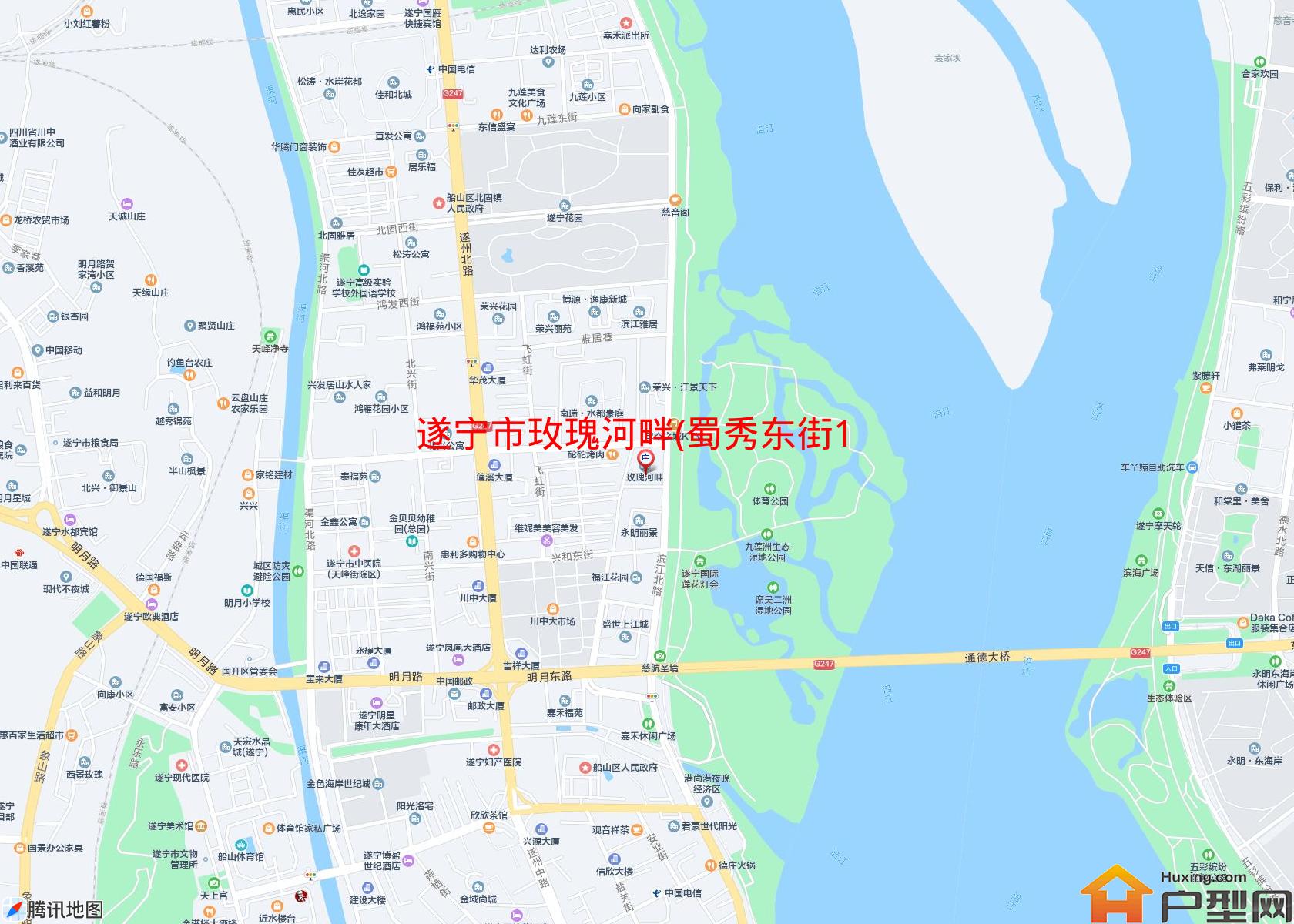 玫瑰河畔(蜀秀东街172号)小区 - 户型网
