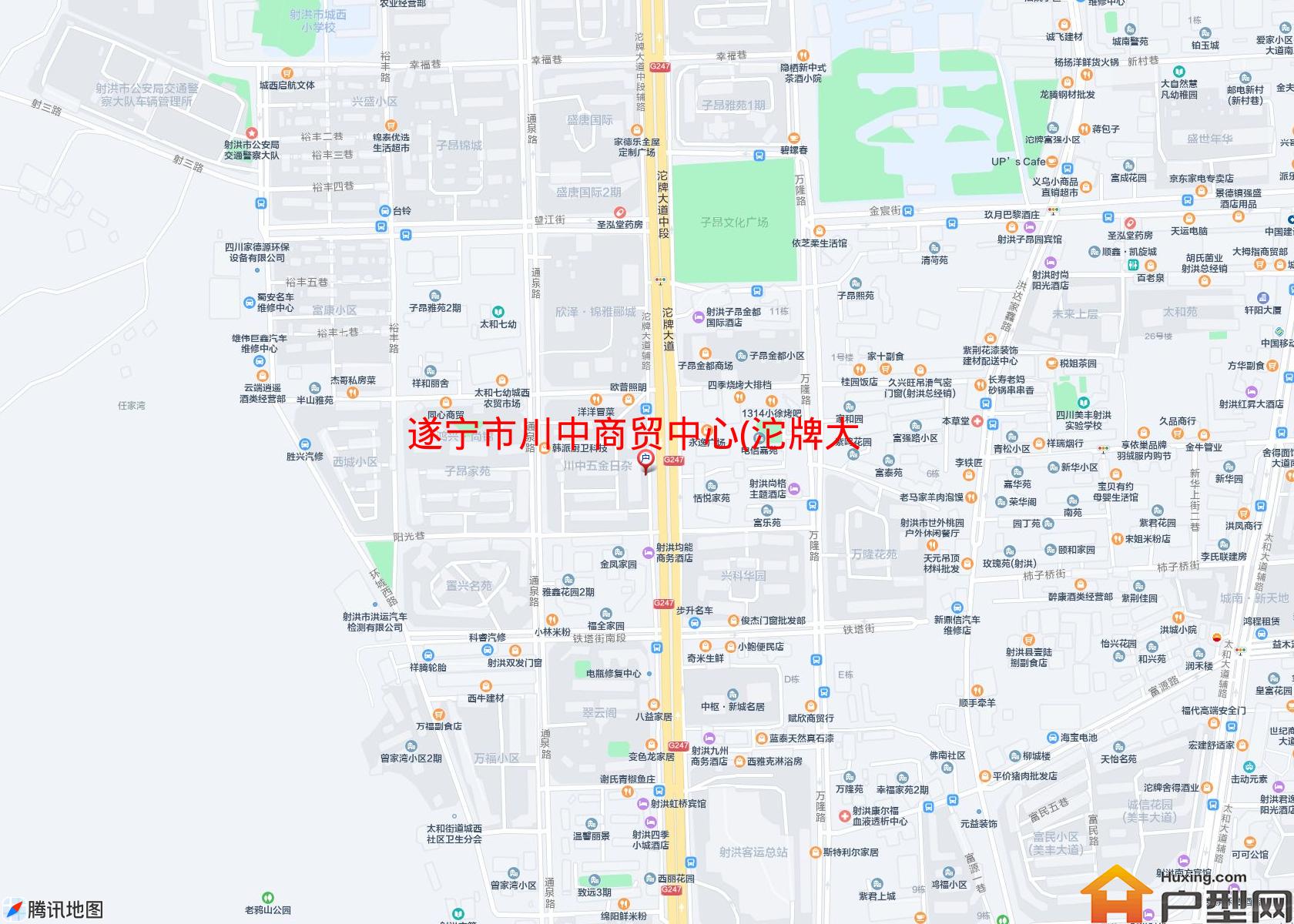 川中商贸中心(沱牌大道)小区 - 户型网