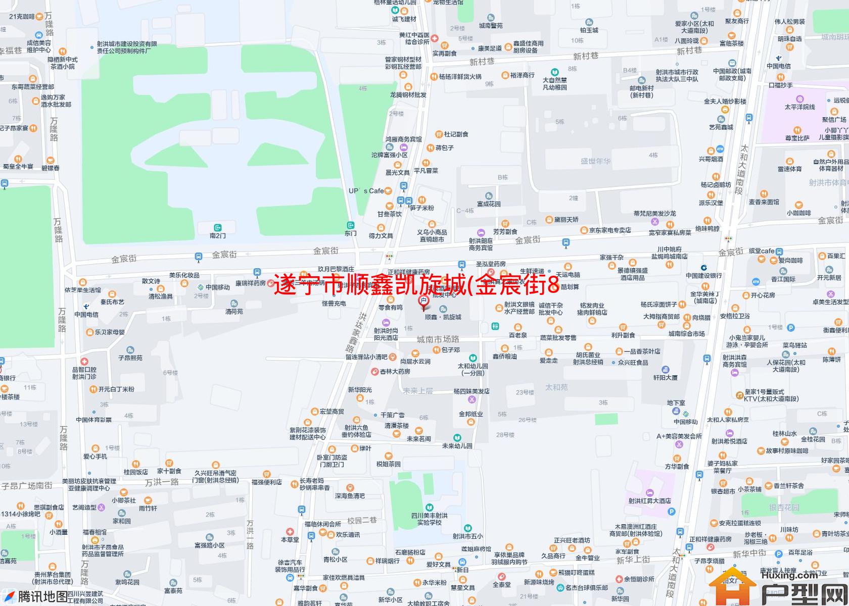 顺鑫凯旋城(金宸街86号)小区 - 户型网