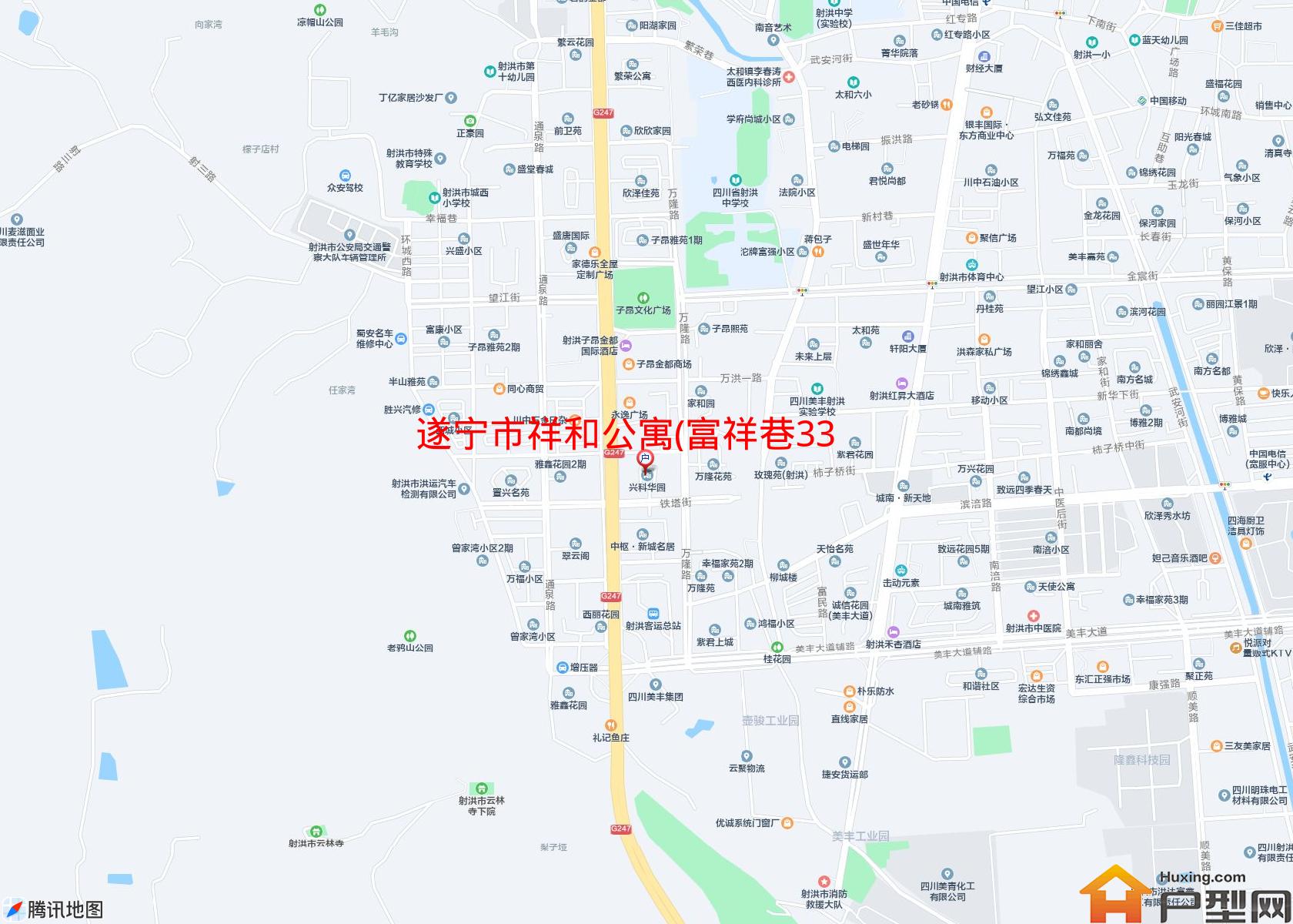 祥和公寓(富祥巷33号)小区 - 户型网