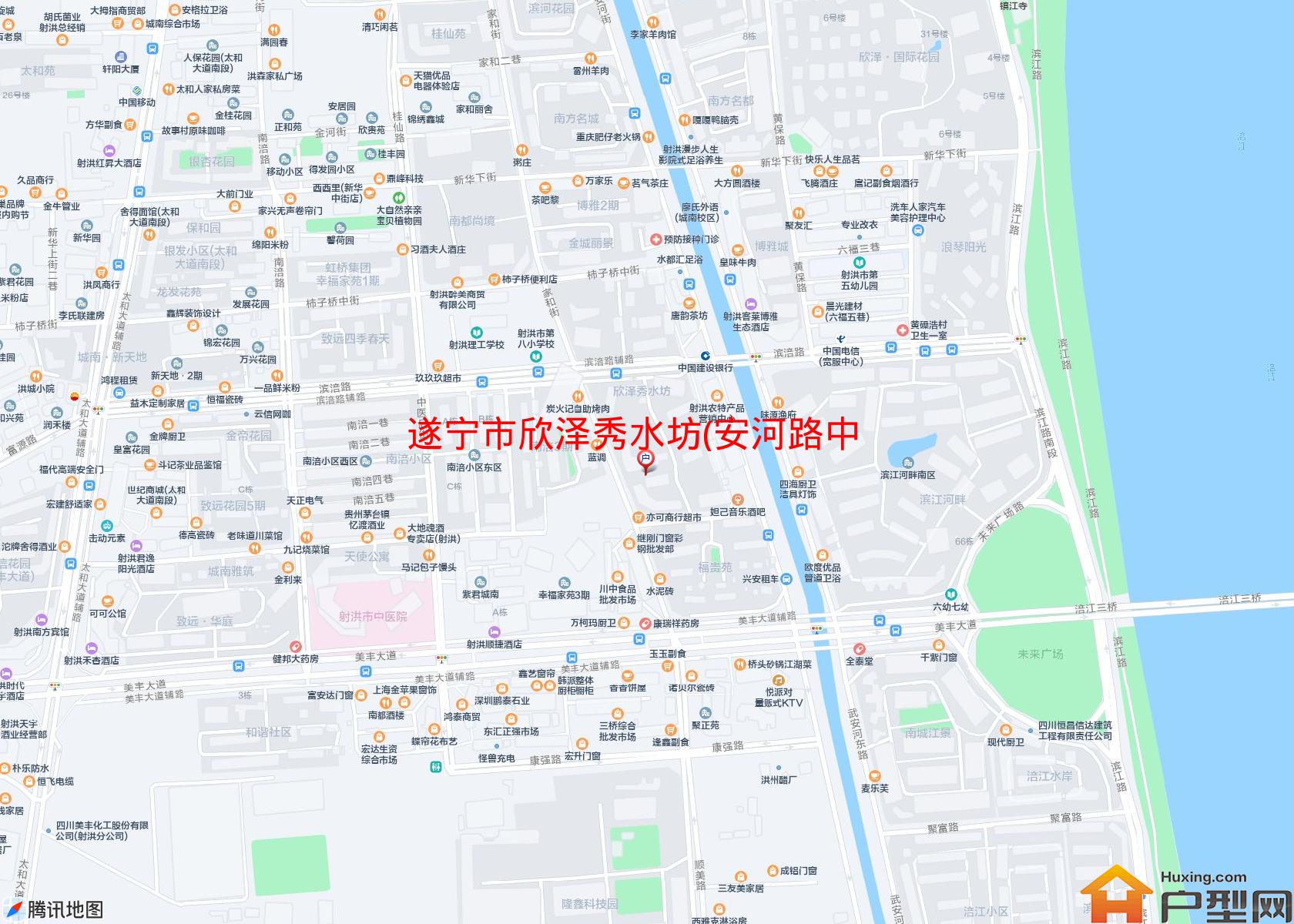 欣泽秀水坊(安河路中段)小区 - 户型网
