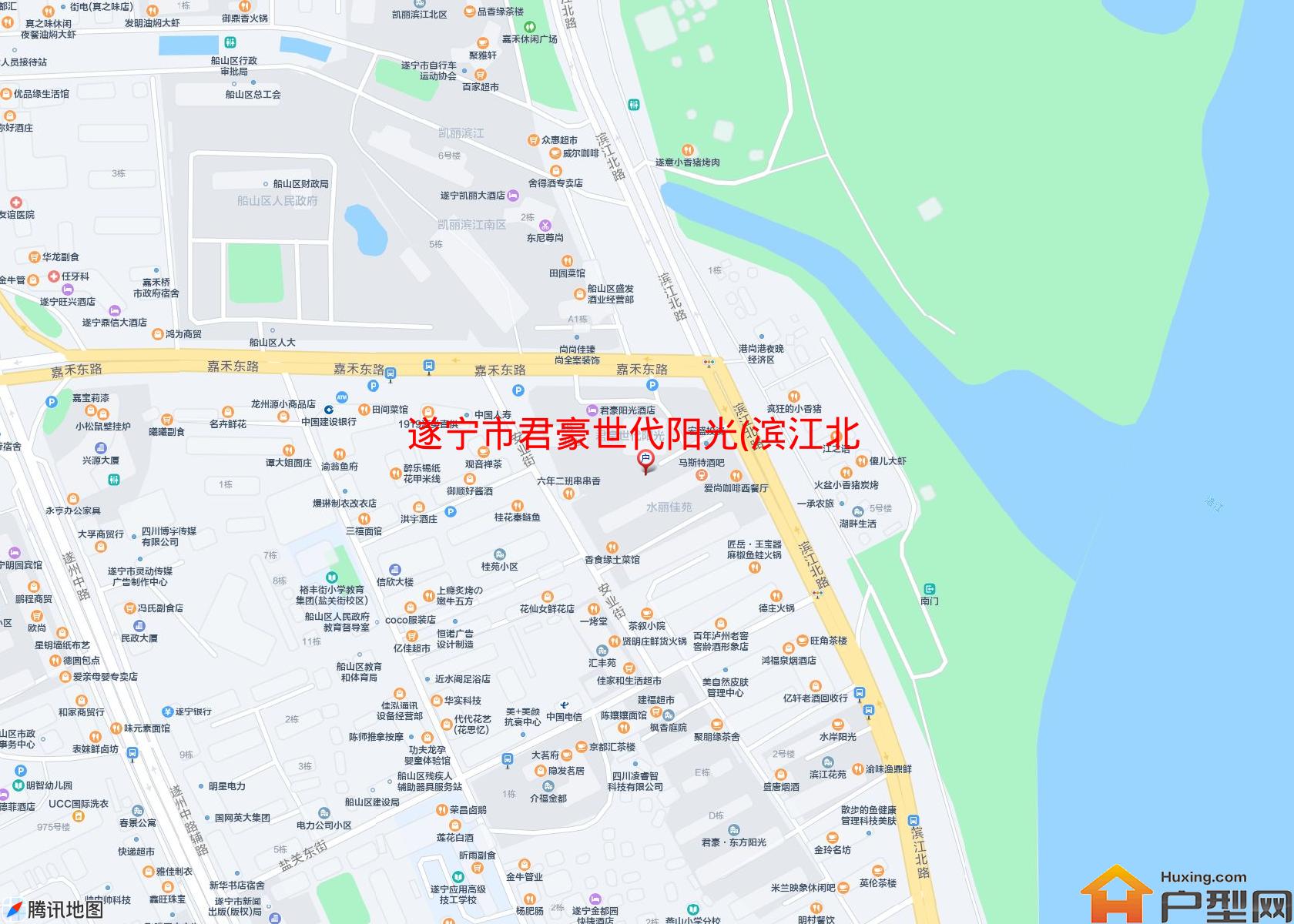 君豪世代阳光(滨江北路449号)小区 - 户型网