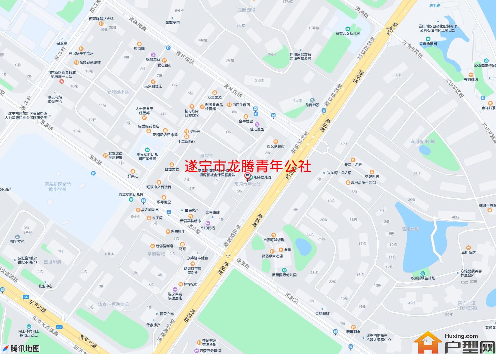 龙腾青年公社小区 - 户型网