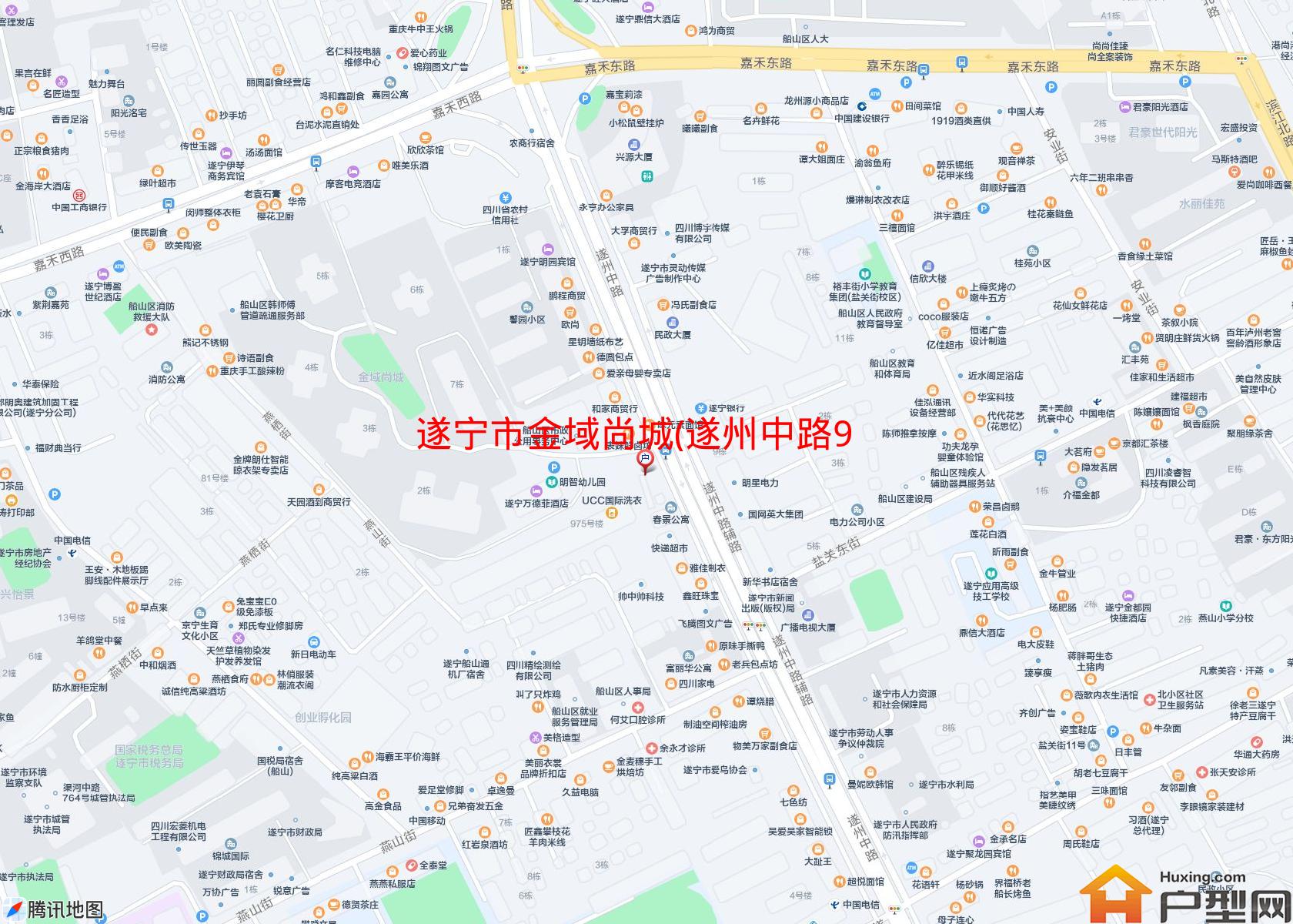 金域尚城(遂州中路977号)小区 - 户型网