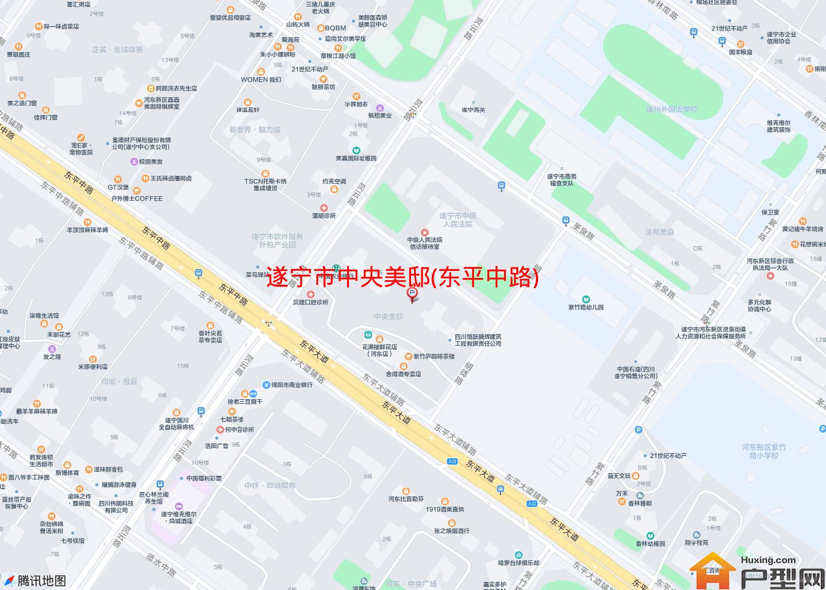 中央美邸(东平中路)小区 - 户型网