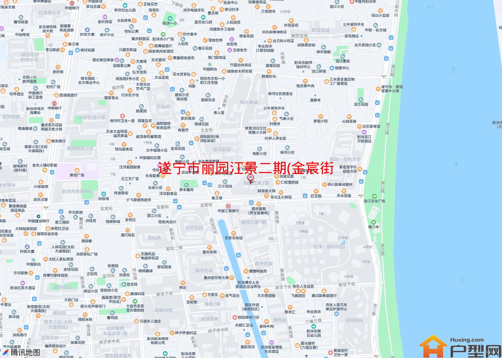 丽园江景二期(金宸街185号)小区 - 户型网