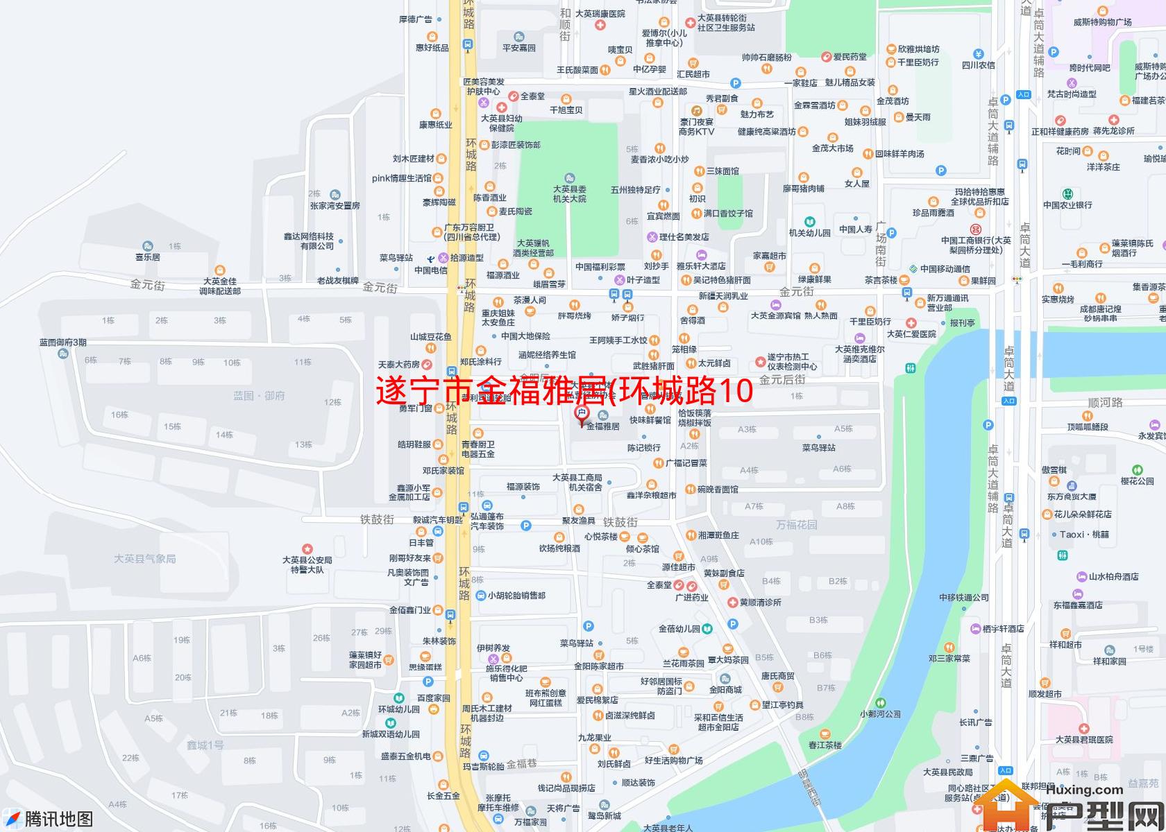 金福雅居(环城路104号)小区 - 户型网