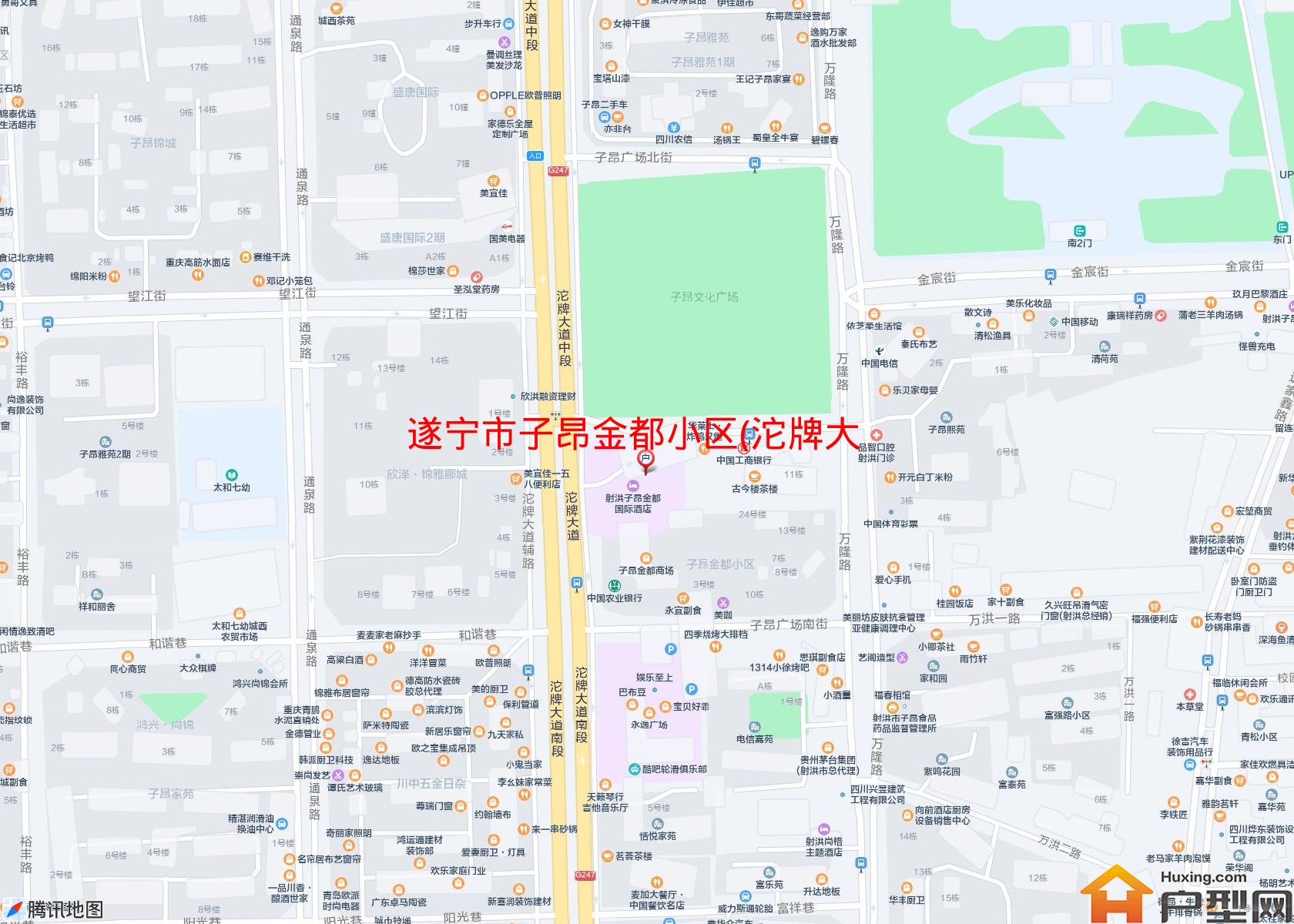 子昂金都小区(沱牌大道66号)小区 - 户型网