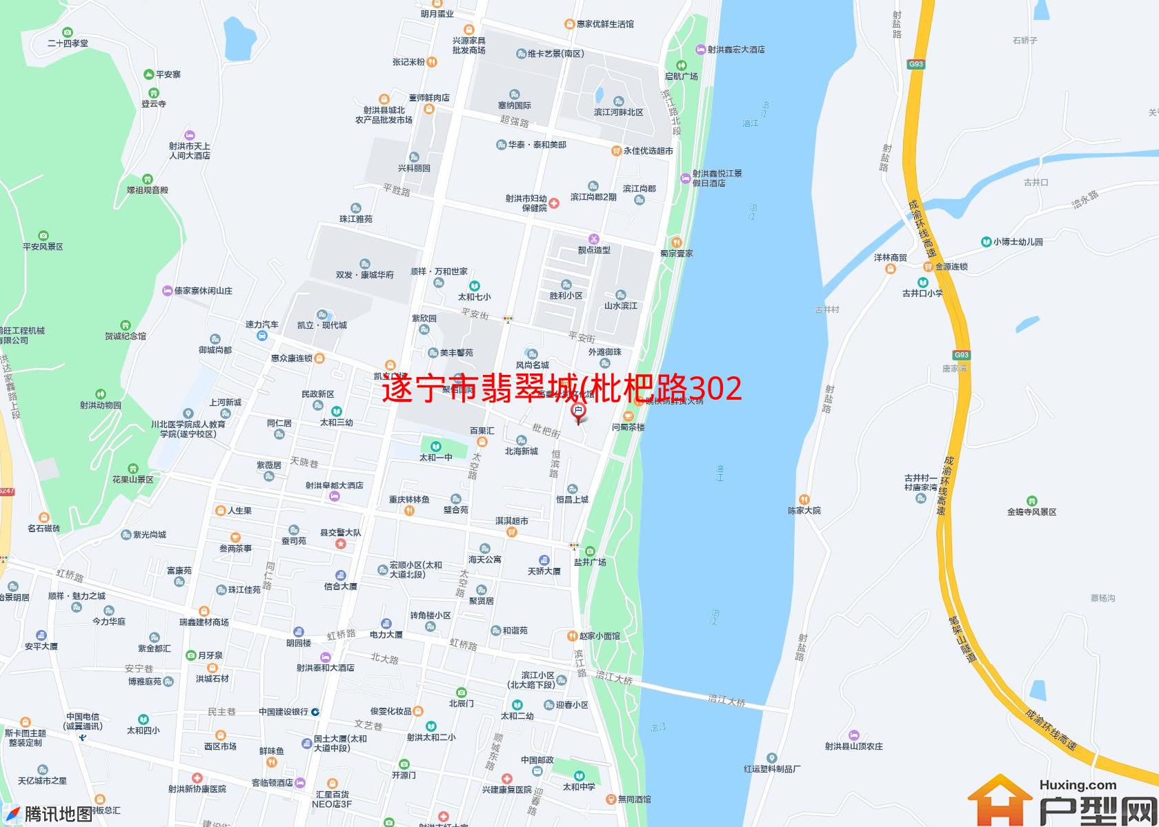 翡翠城(枇杷路302号)小区 - 户型网
