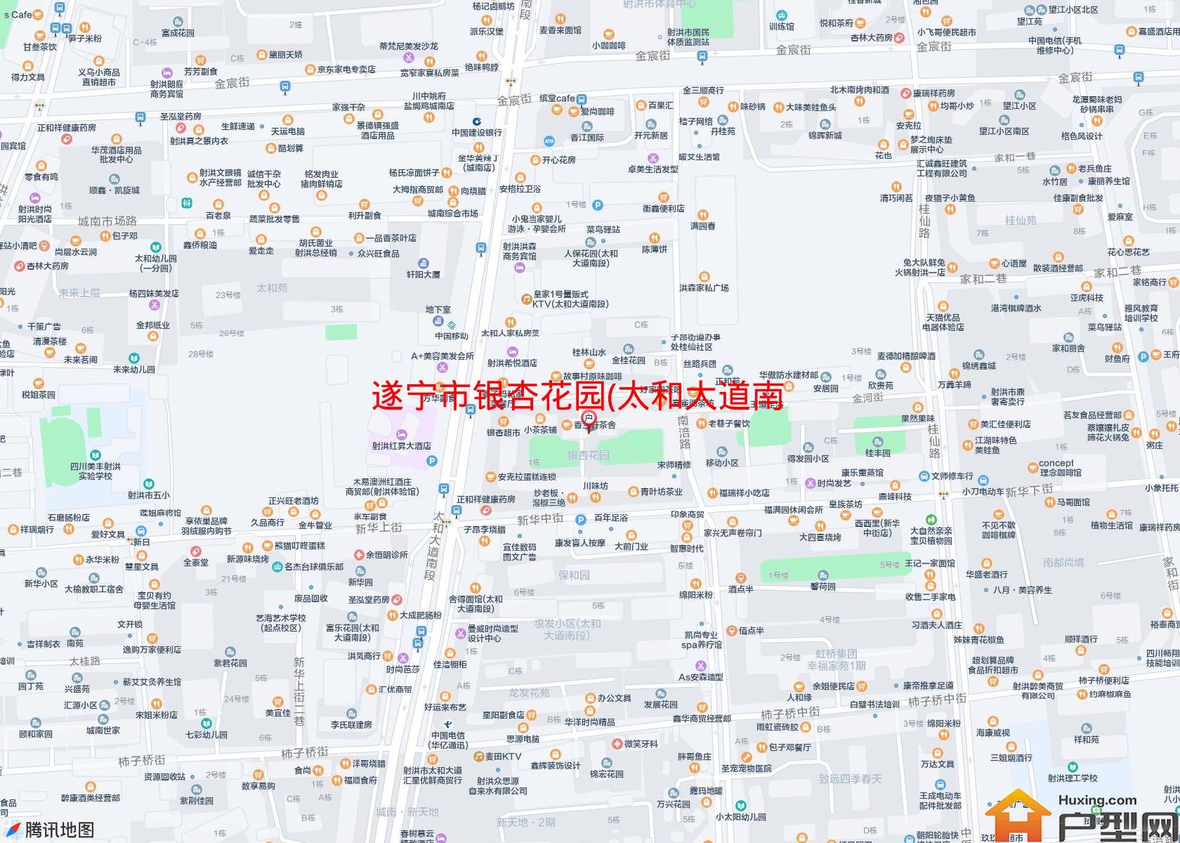 银杏花园(太和大道南段184号)小区 - 户型网