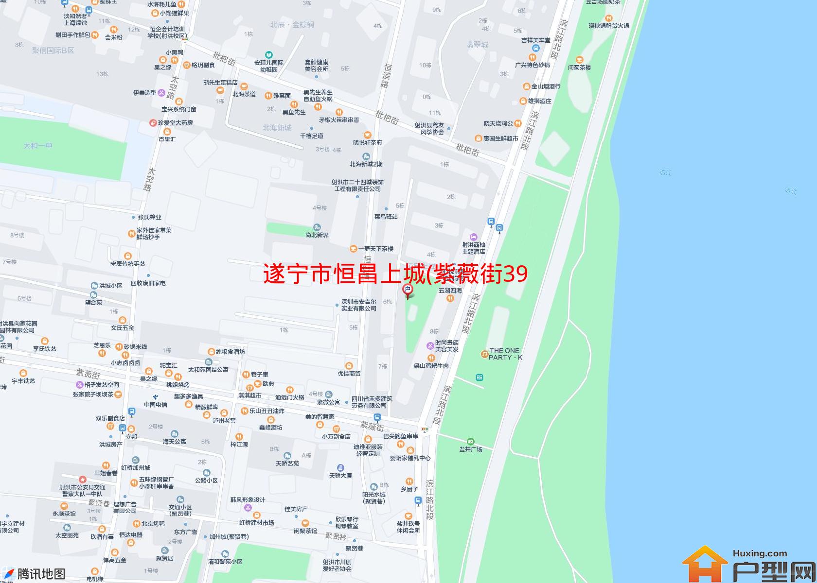 恒昌上城(紫薇街396号)小区 - 户型网