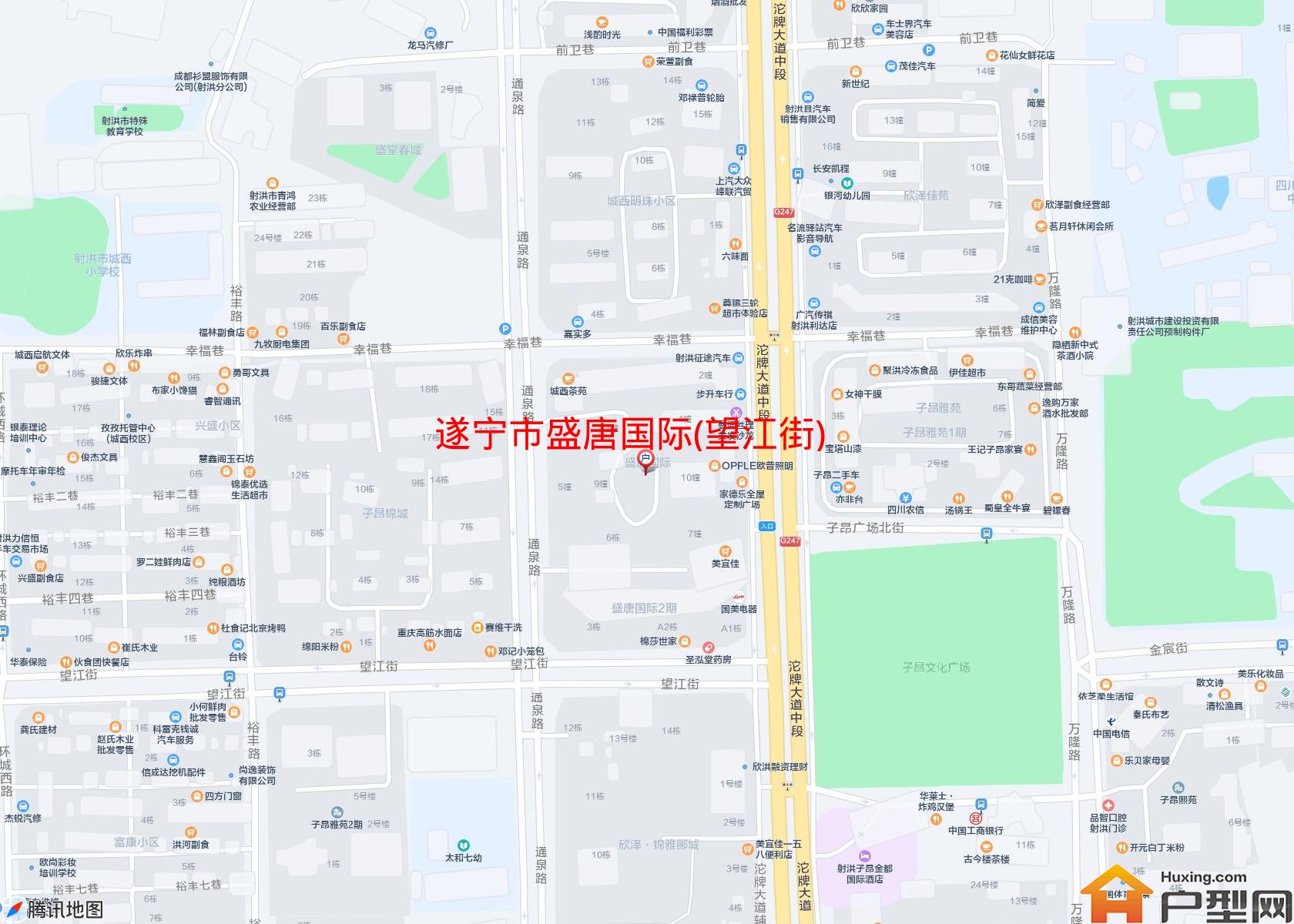 盛唐国际(望江街)小区 - 户型网