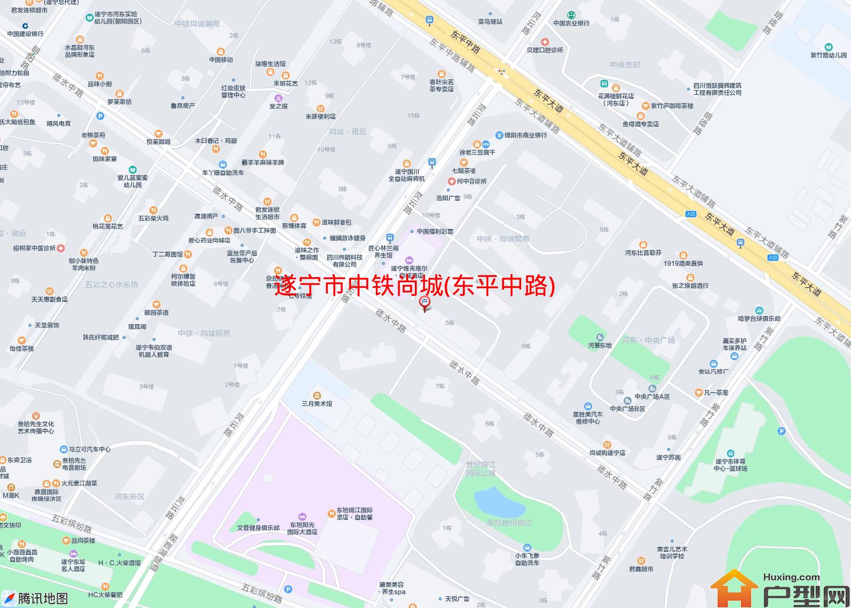 中铁尚城(东平中路)小区 - 户型网