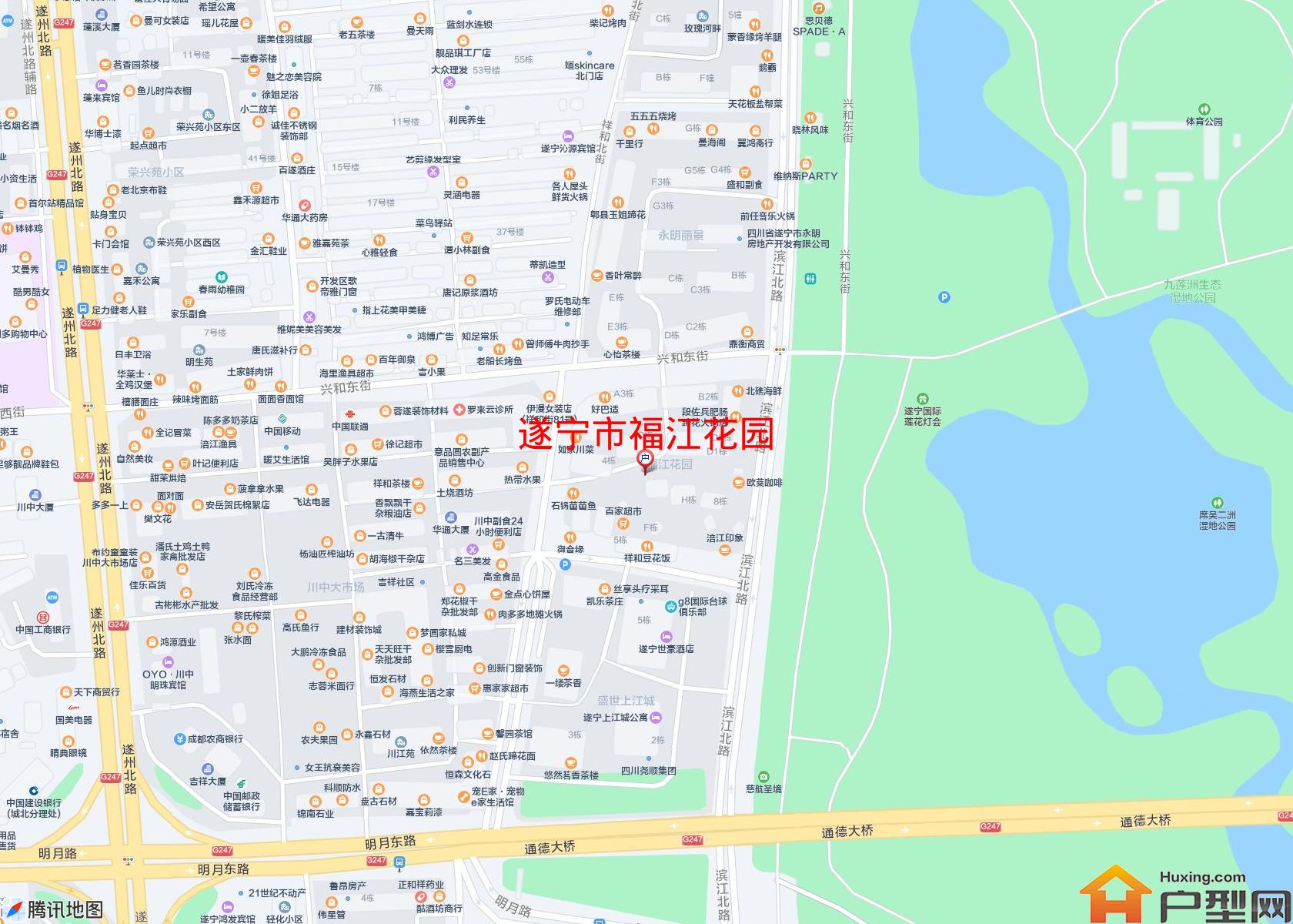 福江花园小区 - 户型网