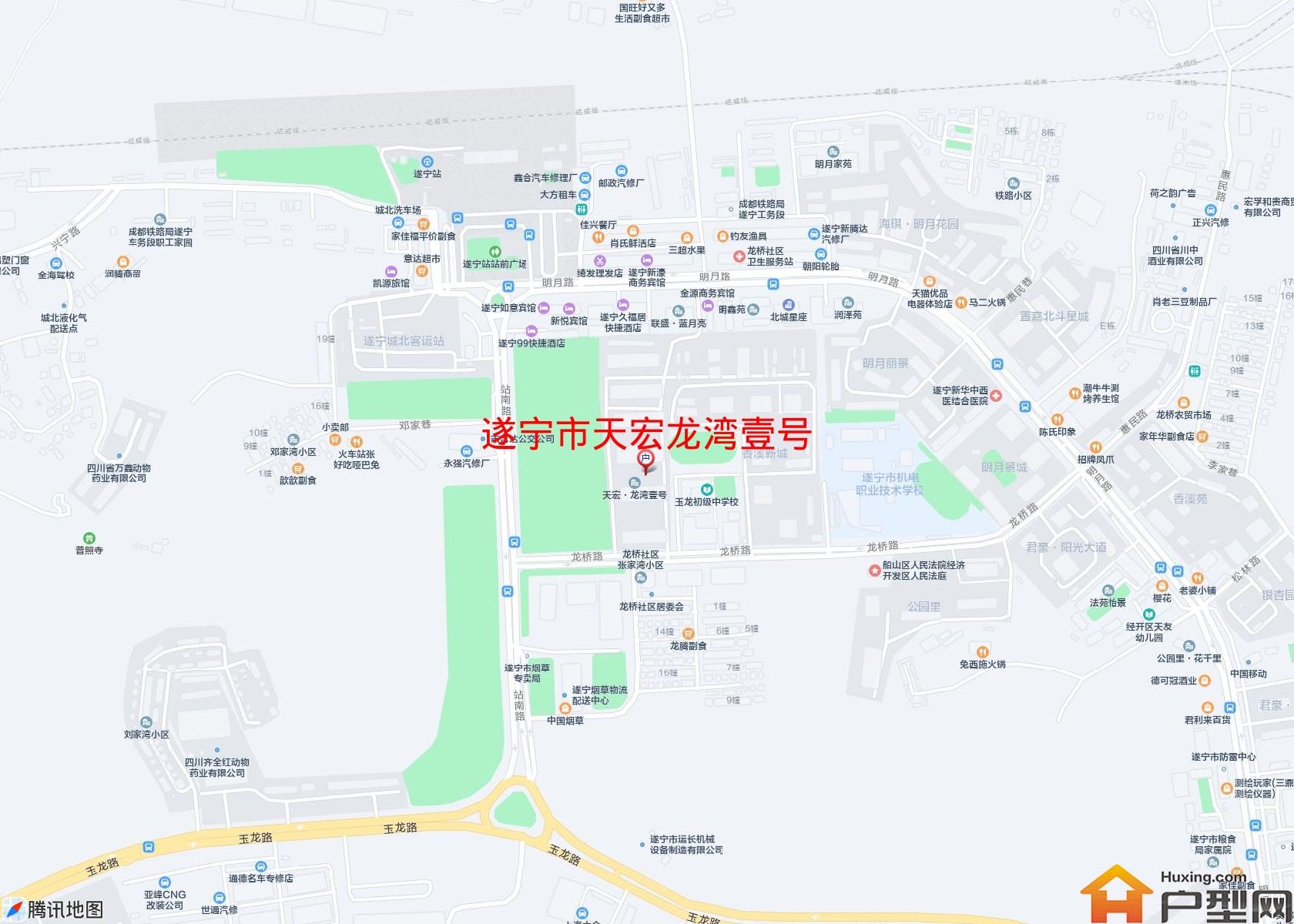 天宏龙湾壹号小区 - 户型网