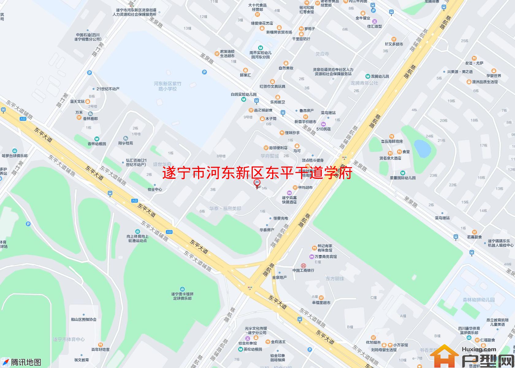 河东新区东平干道学府馨城5栋小区 - 户型网
