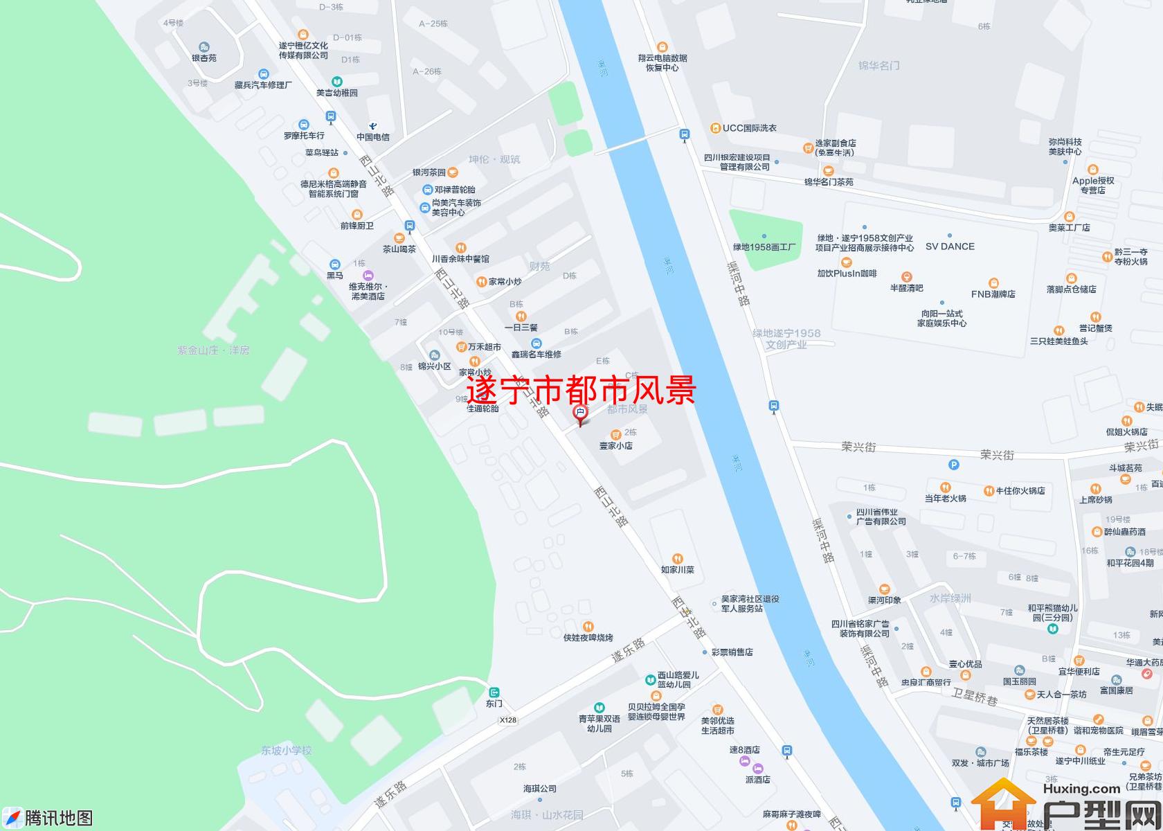 都市风景小区 - 户型网