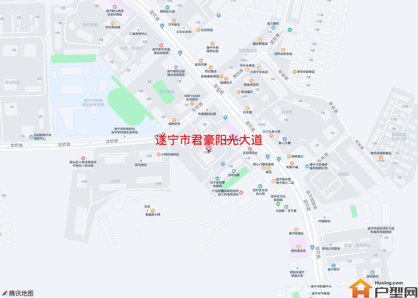 君豪阳光大道小区 - 户型网