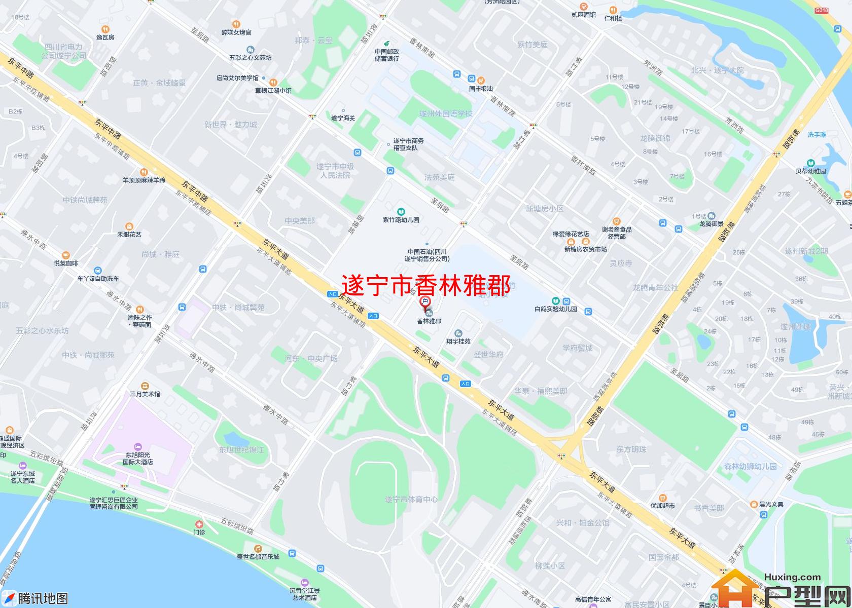 香林雅郡小区 - 户型网