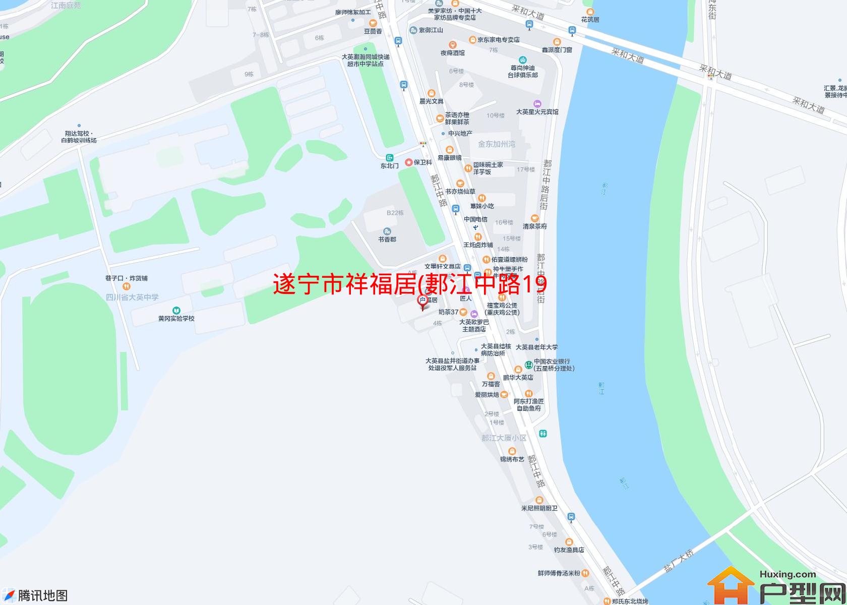 祥福居(郪江中路199号)小区 - 户型网