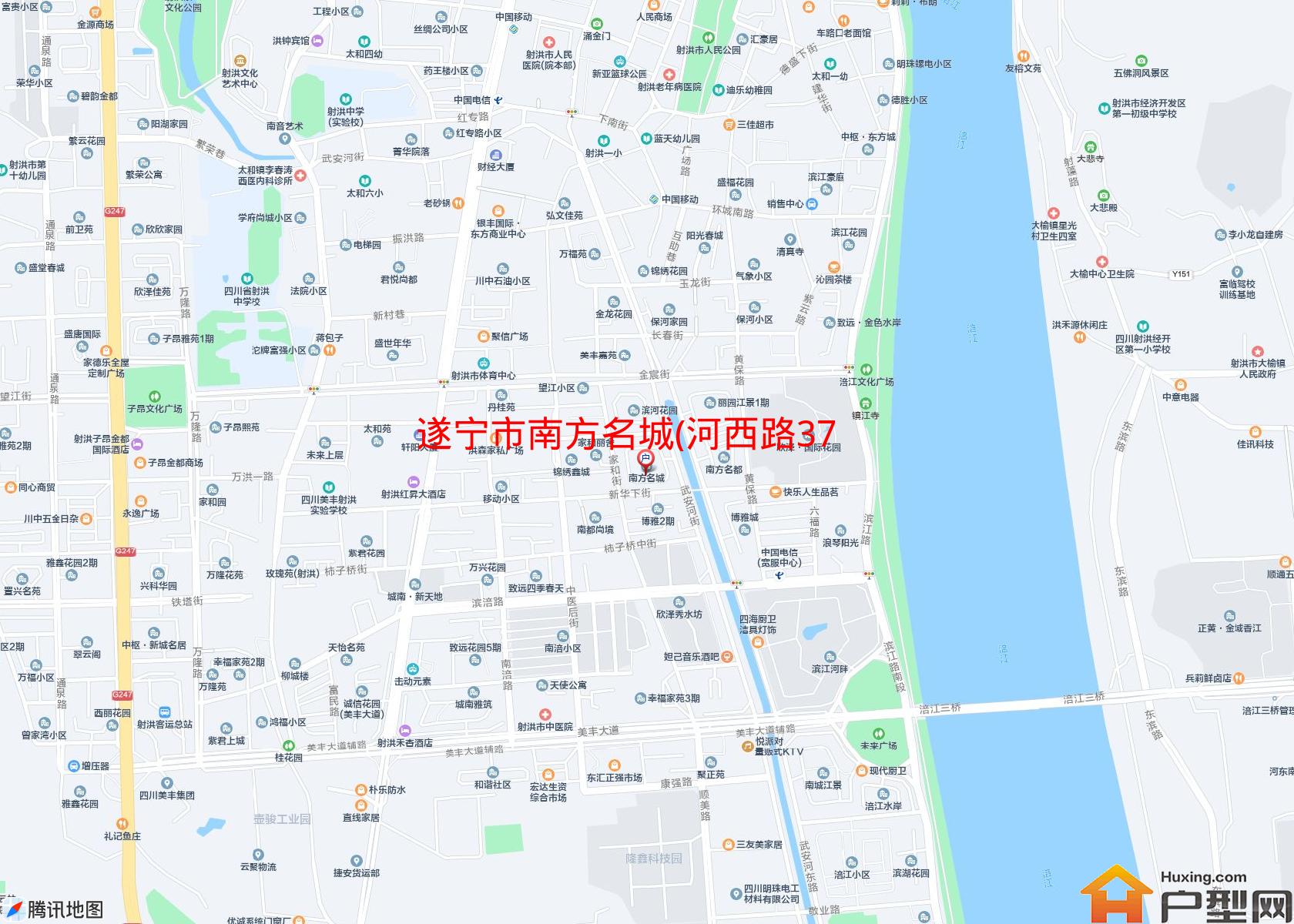 南方名城(河西路37号)小区 - 户型网