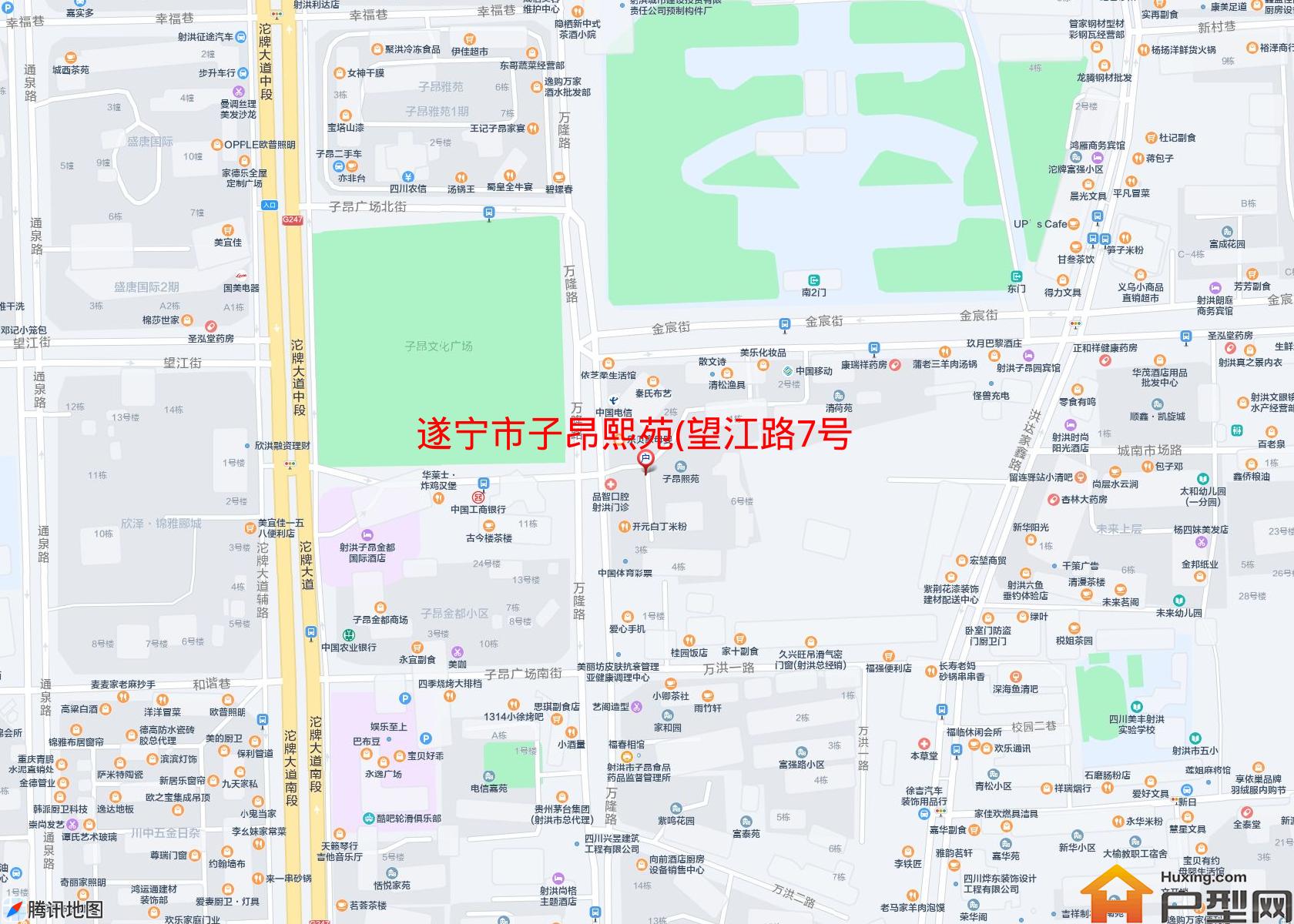 子昂熙苑(望江路7号)小区 - 户型网