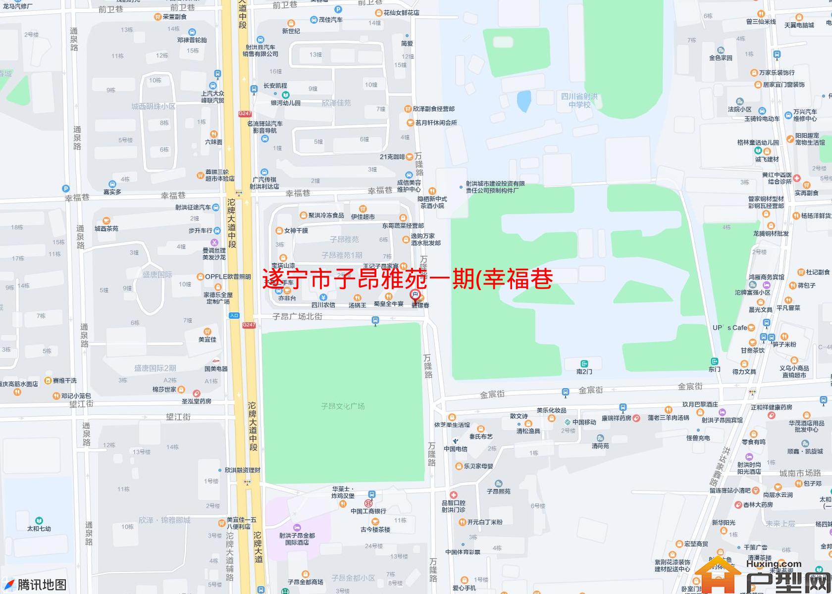 子昂雅苑一期(幸福巷31号)小区 - 户型网