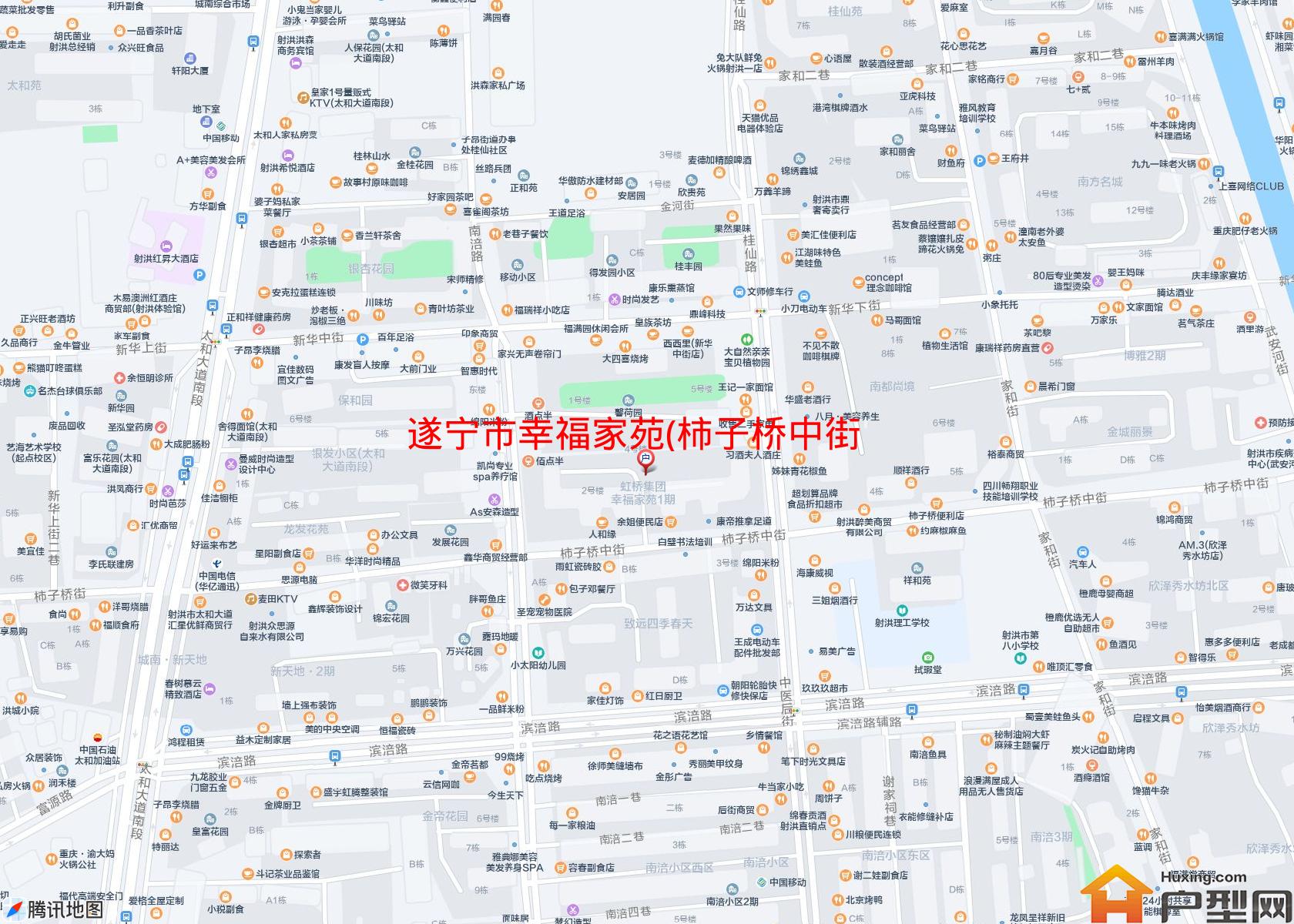幸福家苑(柿子桥中街89号)小区 - 户型网