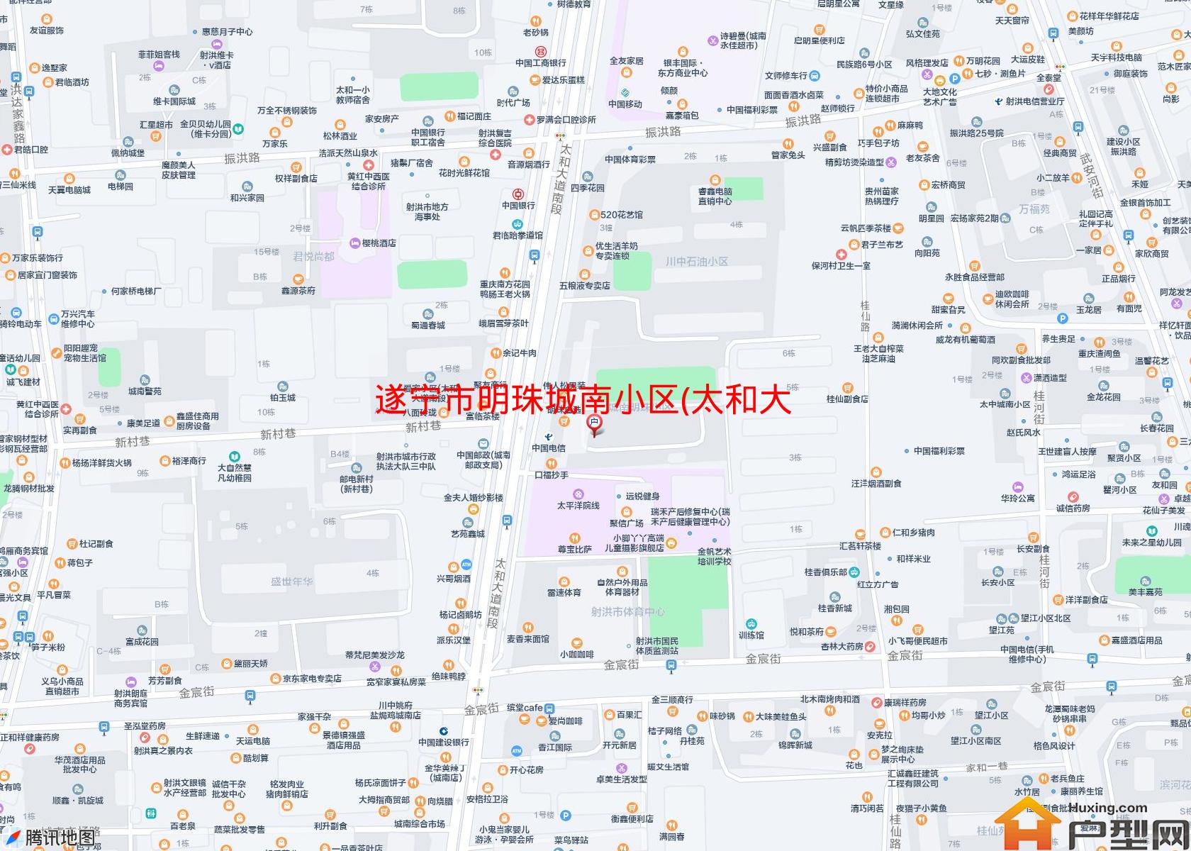 明珠城南小区(太和大道南段205号)小区 - 户型网