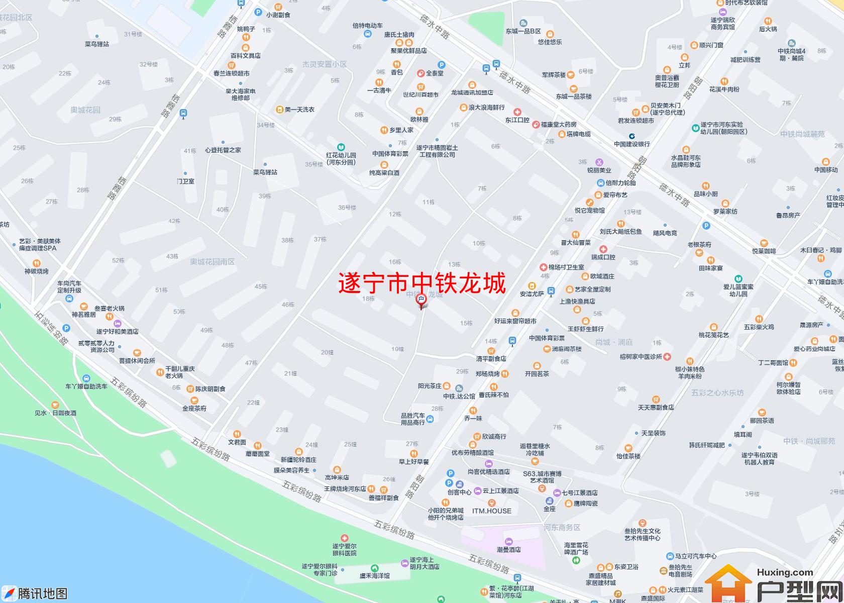 中铁龙城小区 - 户型网