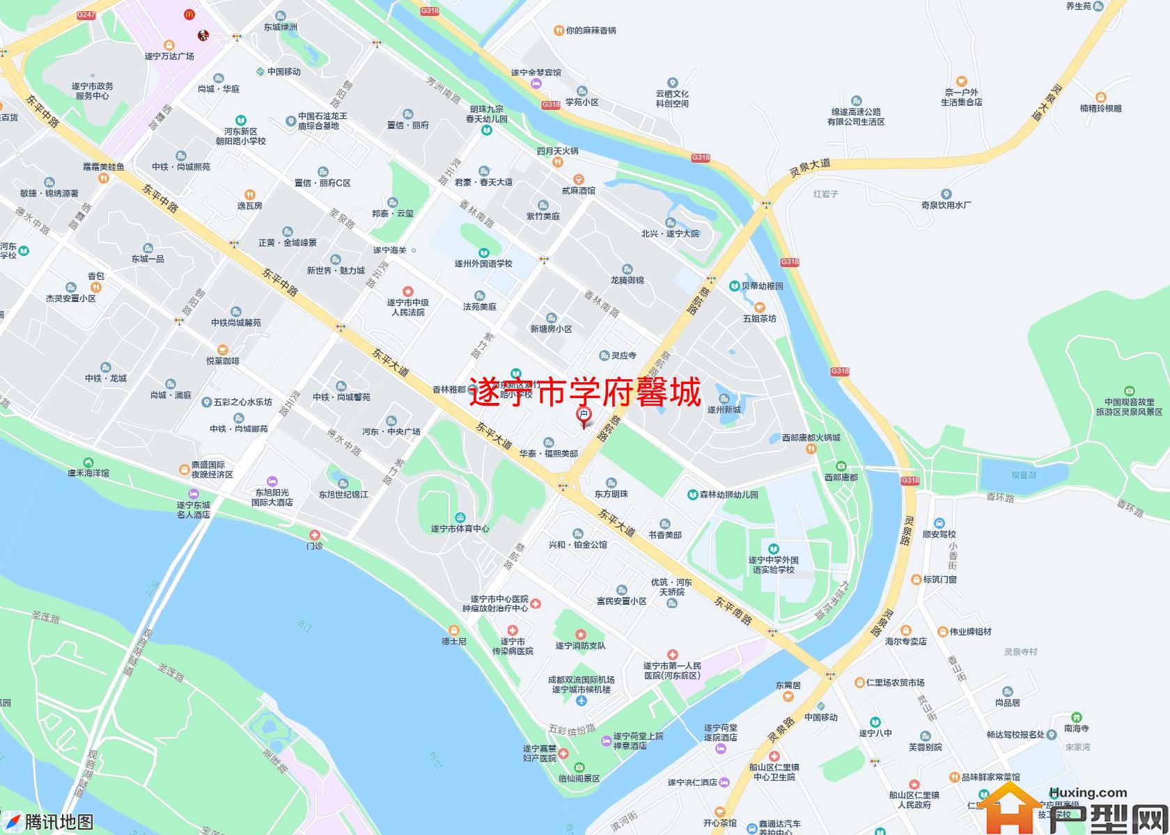学府馨城小区 - 户型网