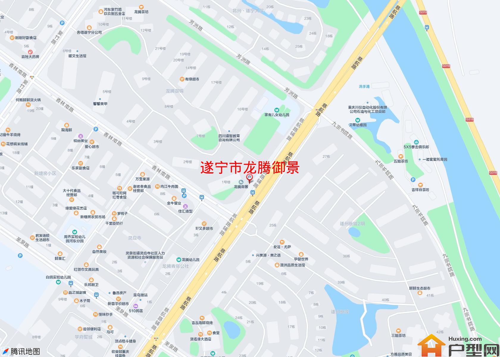 龙腾御景小区 - 户型网