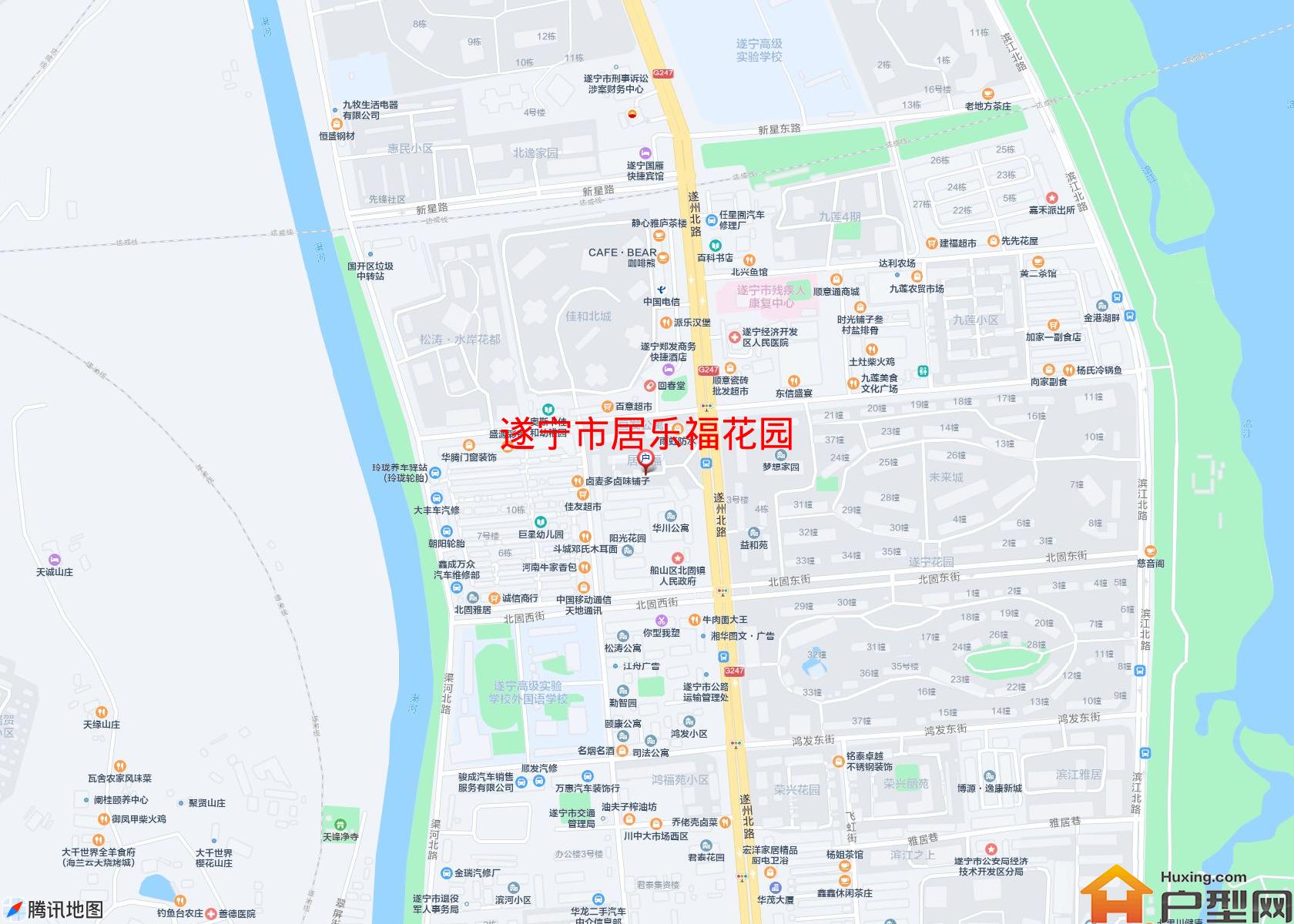 居乐福花园小区 - 户型网
