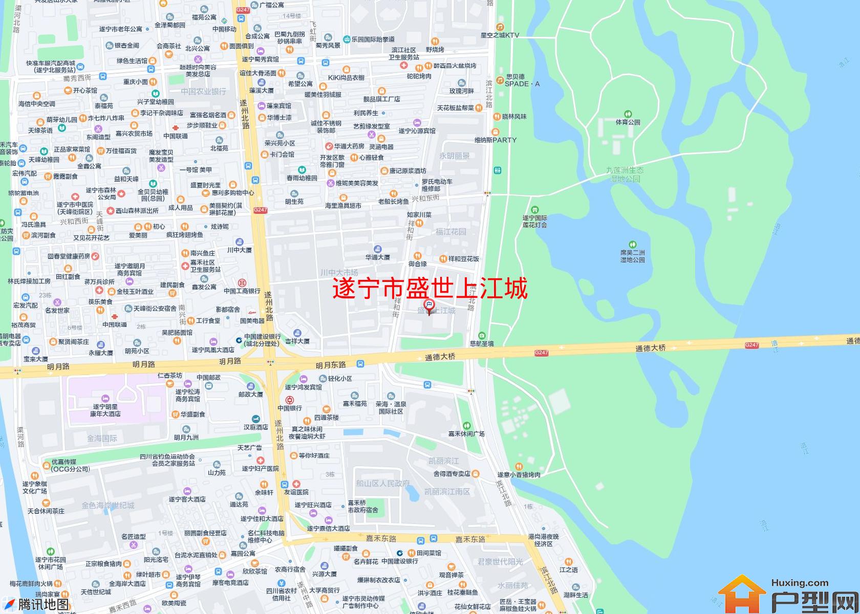 盛世上江城小区 - 户型网