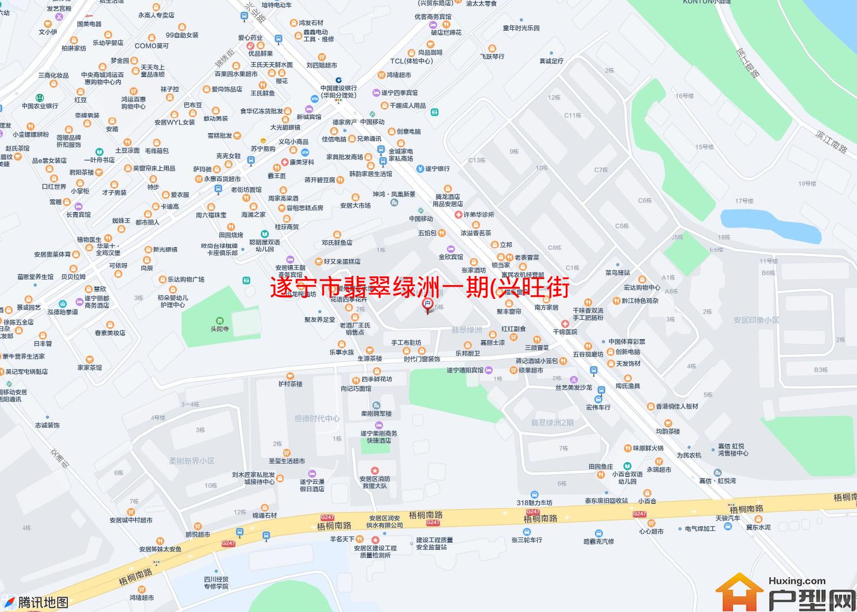 翡翠绿洲一期(兴旺街)小区 - 户型网