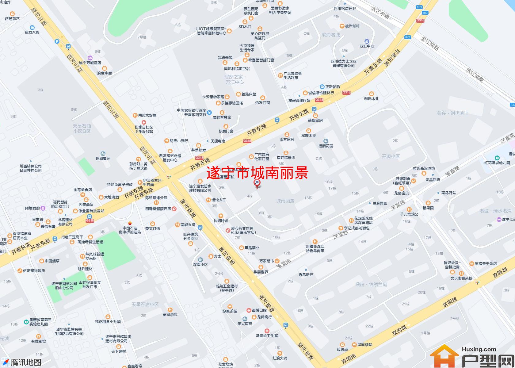 城南丽景小区 - 户型网