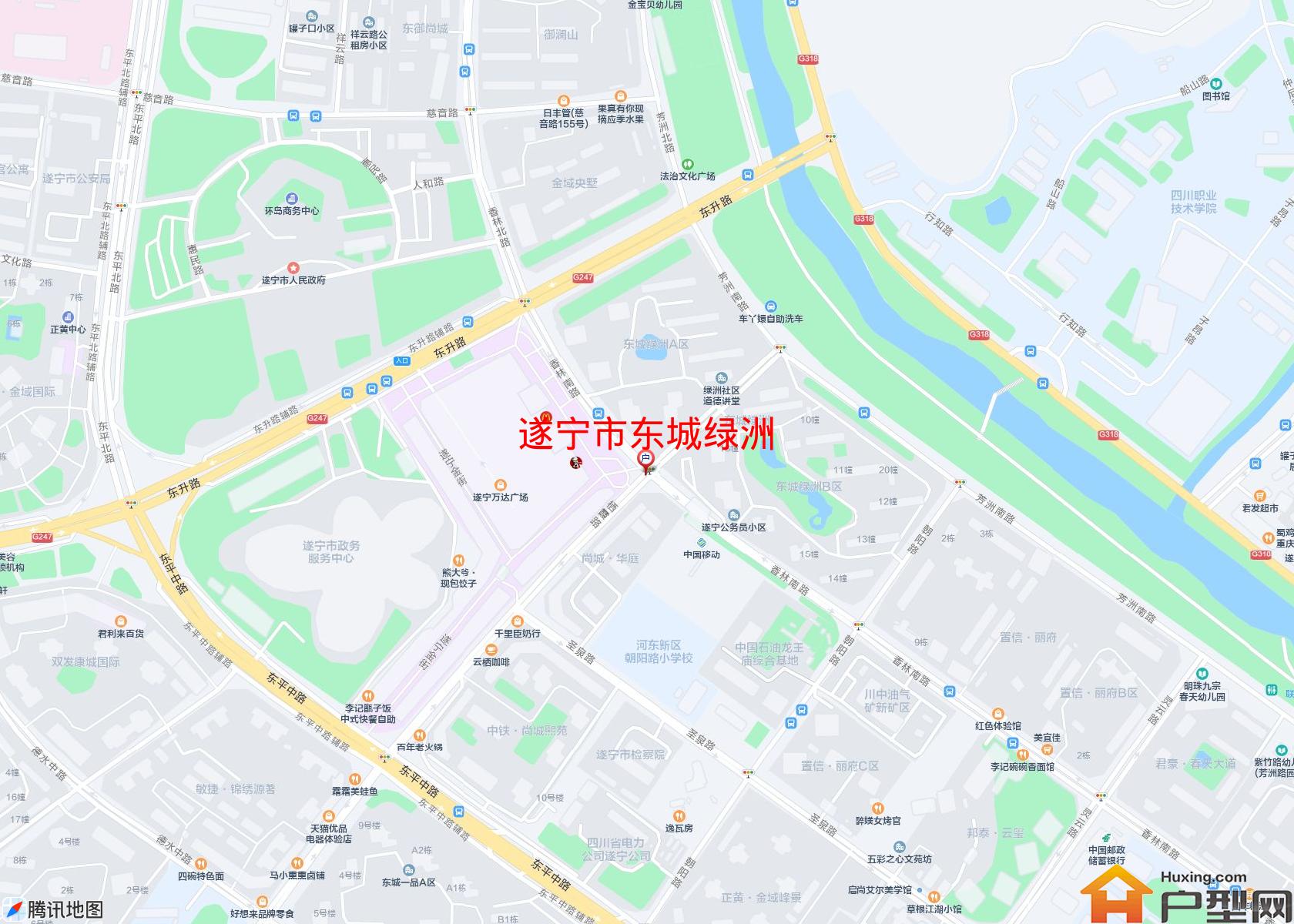 东城绿洲小区 - 户型网