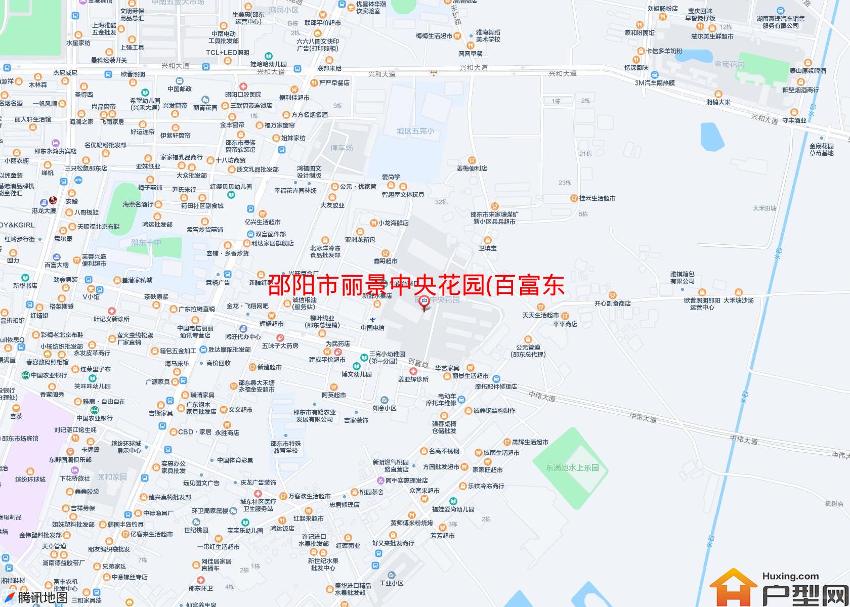 丽景中央花园(百富东路)小区 - 户型网