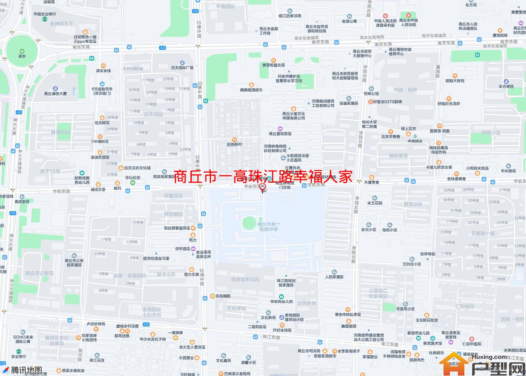 一高珠江路幸福人家小区 - 户型网