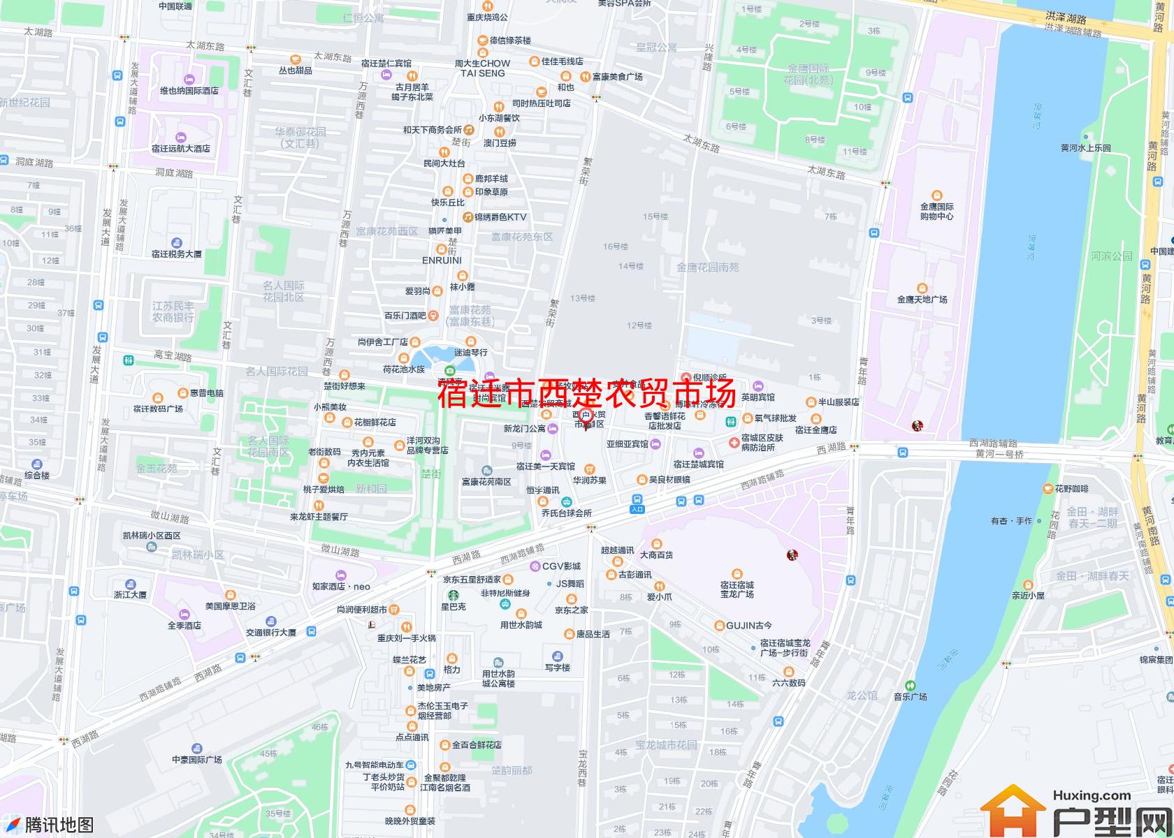 西楚农贸市场小区 - 户型网