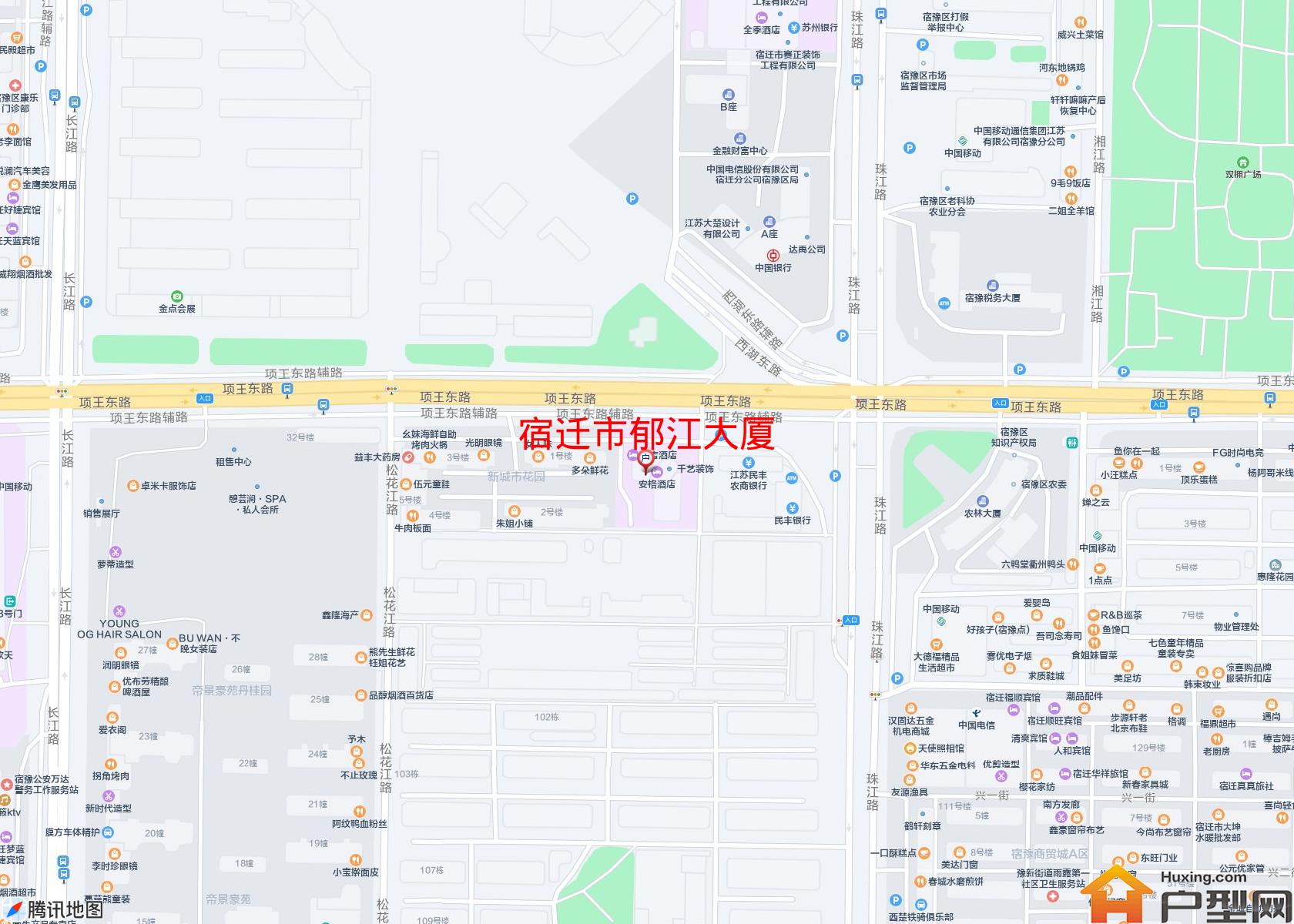 郁江大厦小区 - 户型网