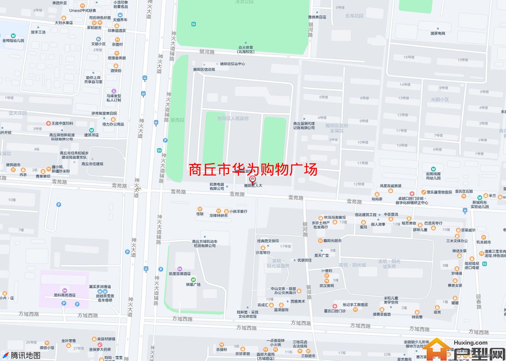 华为购物广场小区 - 户型网