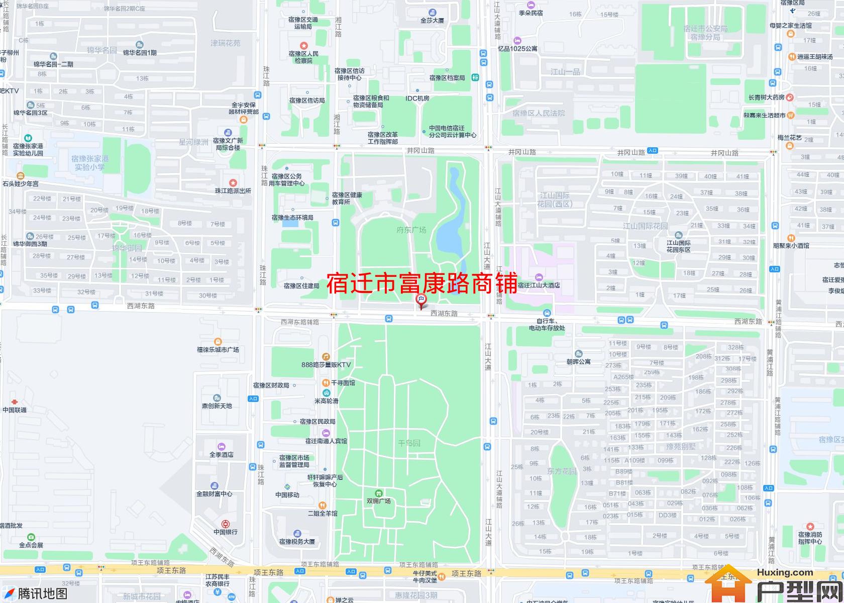 富康路商铺小区 - 户型网