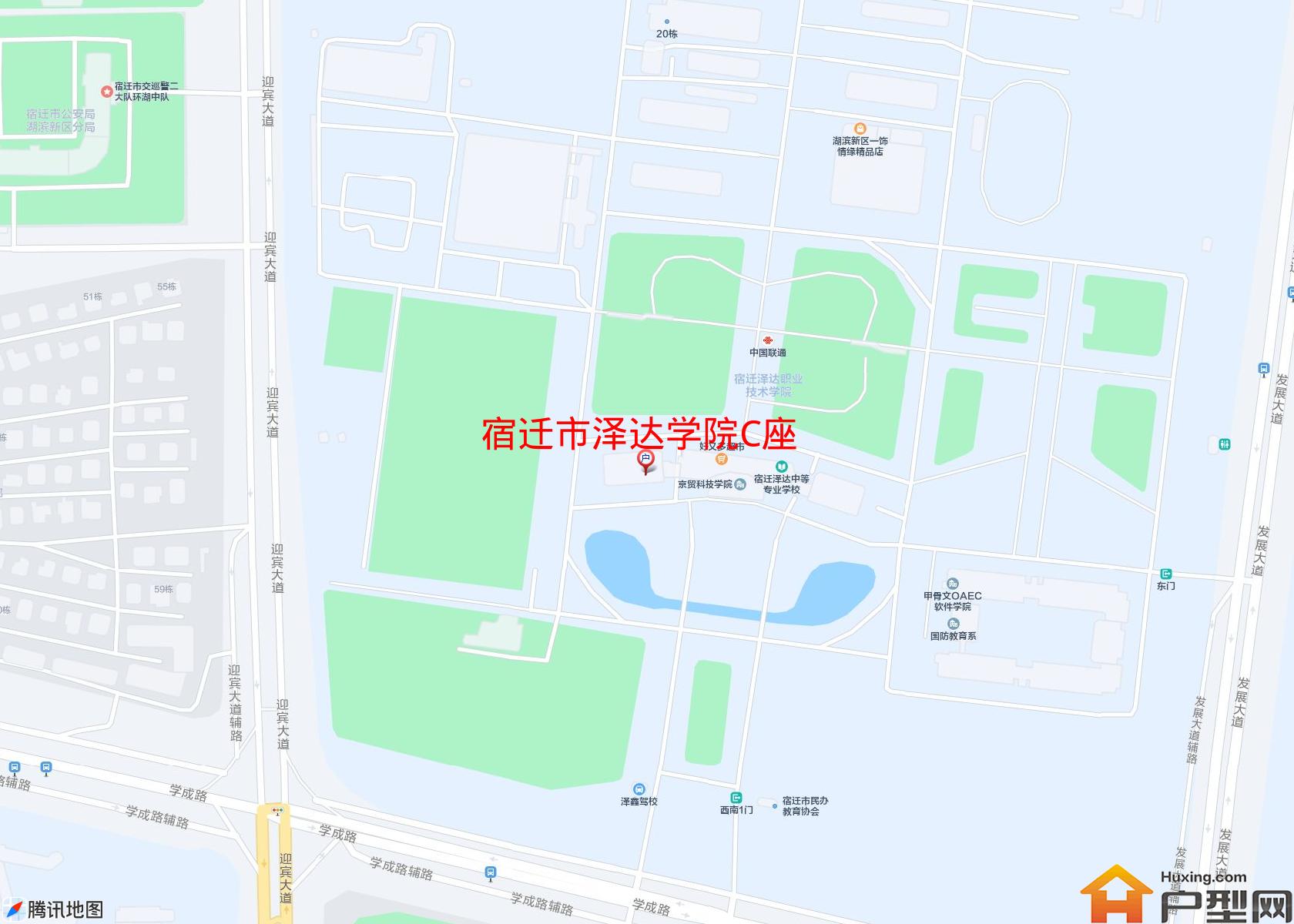 泽达学院C座小区 - 户型网