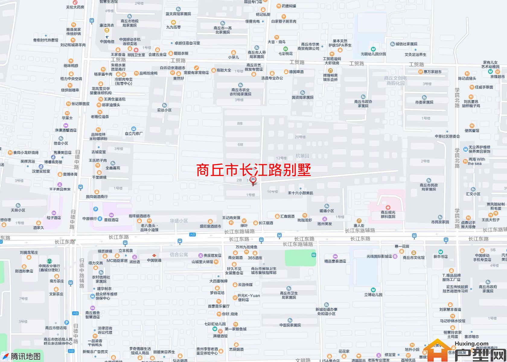 长江路别墅小区 - 户型网